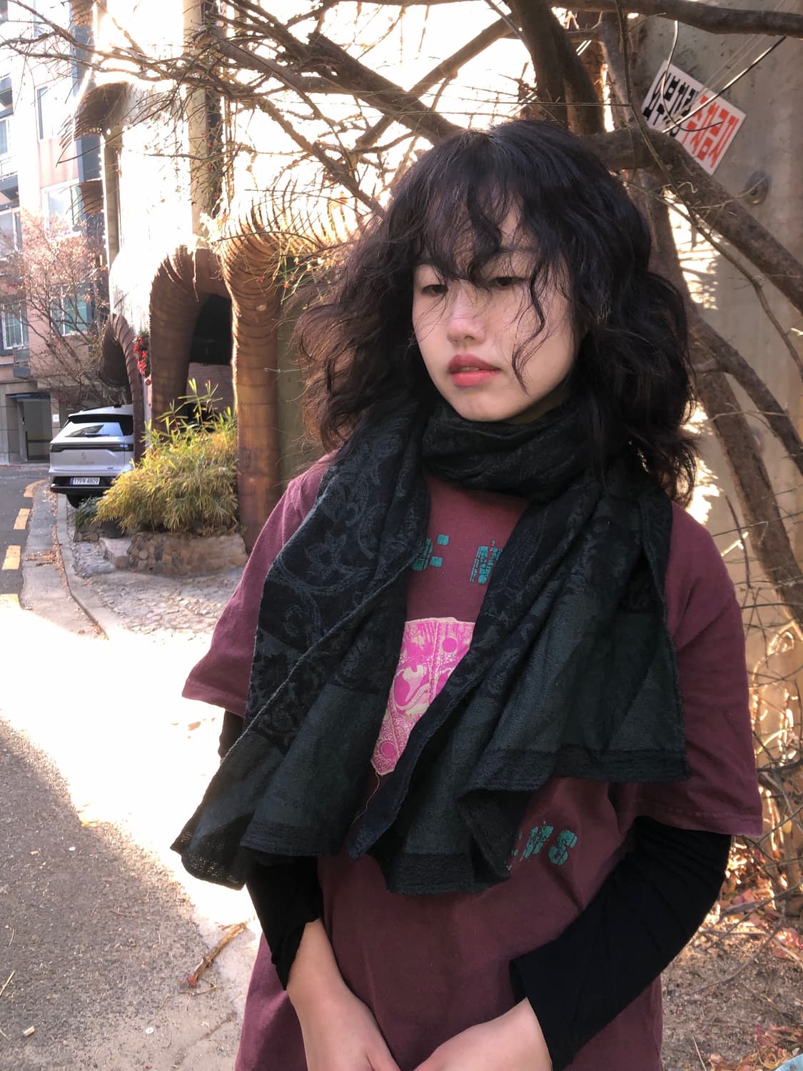 90s Balenciaga muffler 상품이미지5