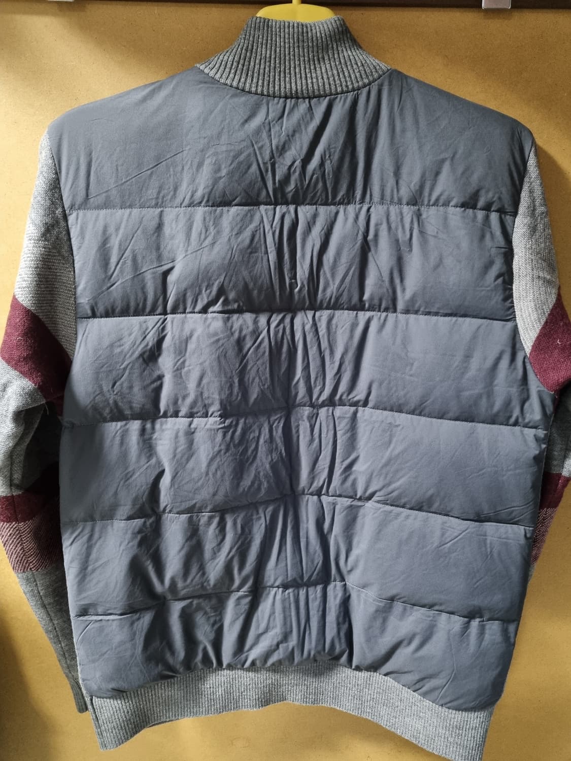 닥스 남성 모직 방풍 니트 구스패딩  상품이미지2