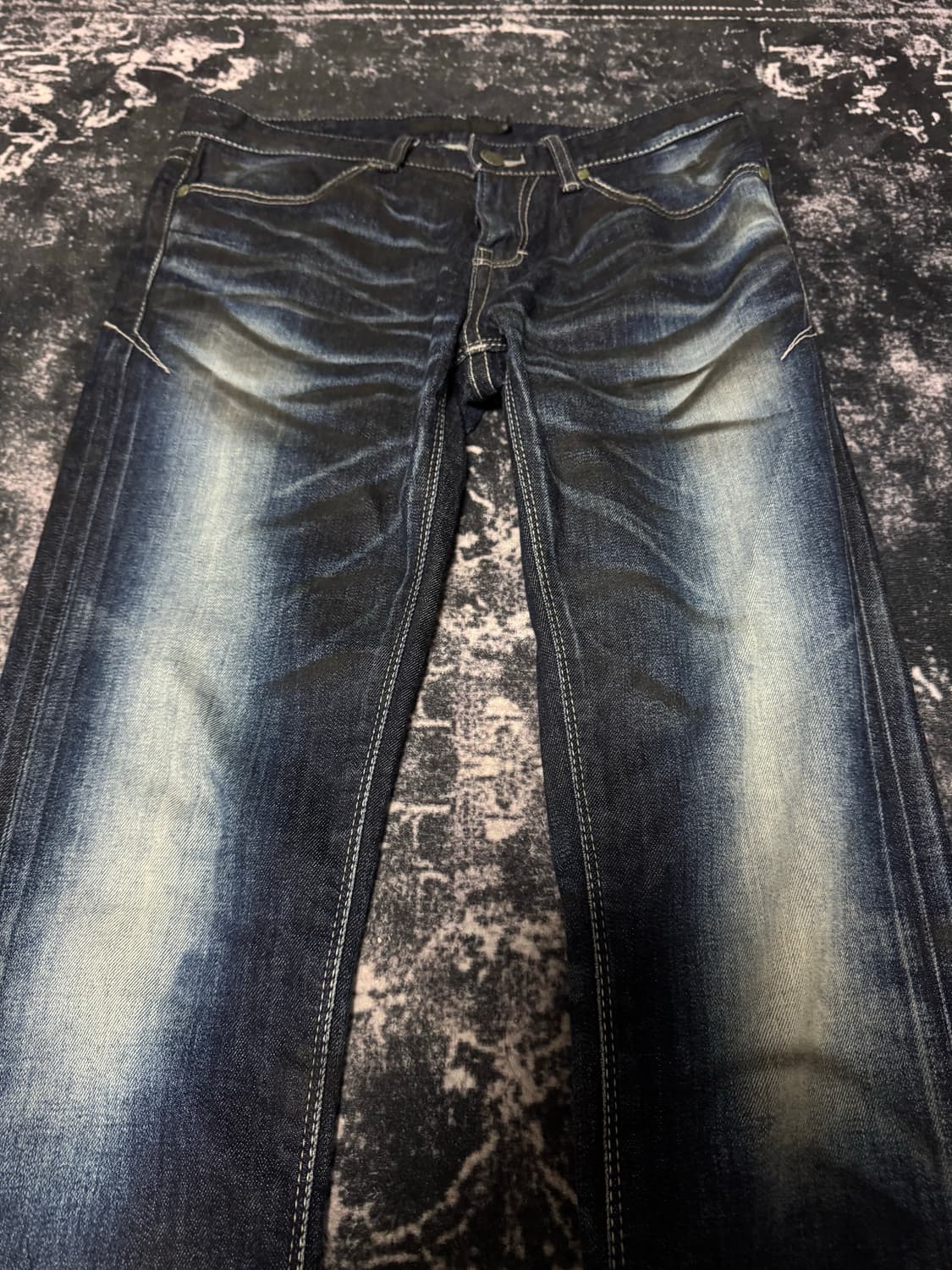 Fuga washed design denim pants 상품이미지2