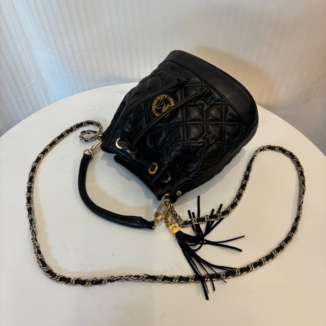 정품 메트로시티 퀄팅 복조리 크로스백     상품이미지8