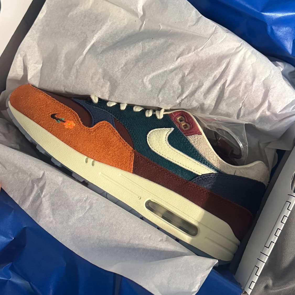 나이키 x 카시나 에어맥스 1 SP 원앙 오렌지 상품이미지1
