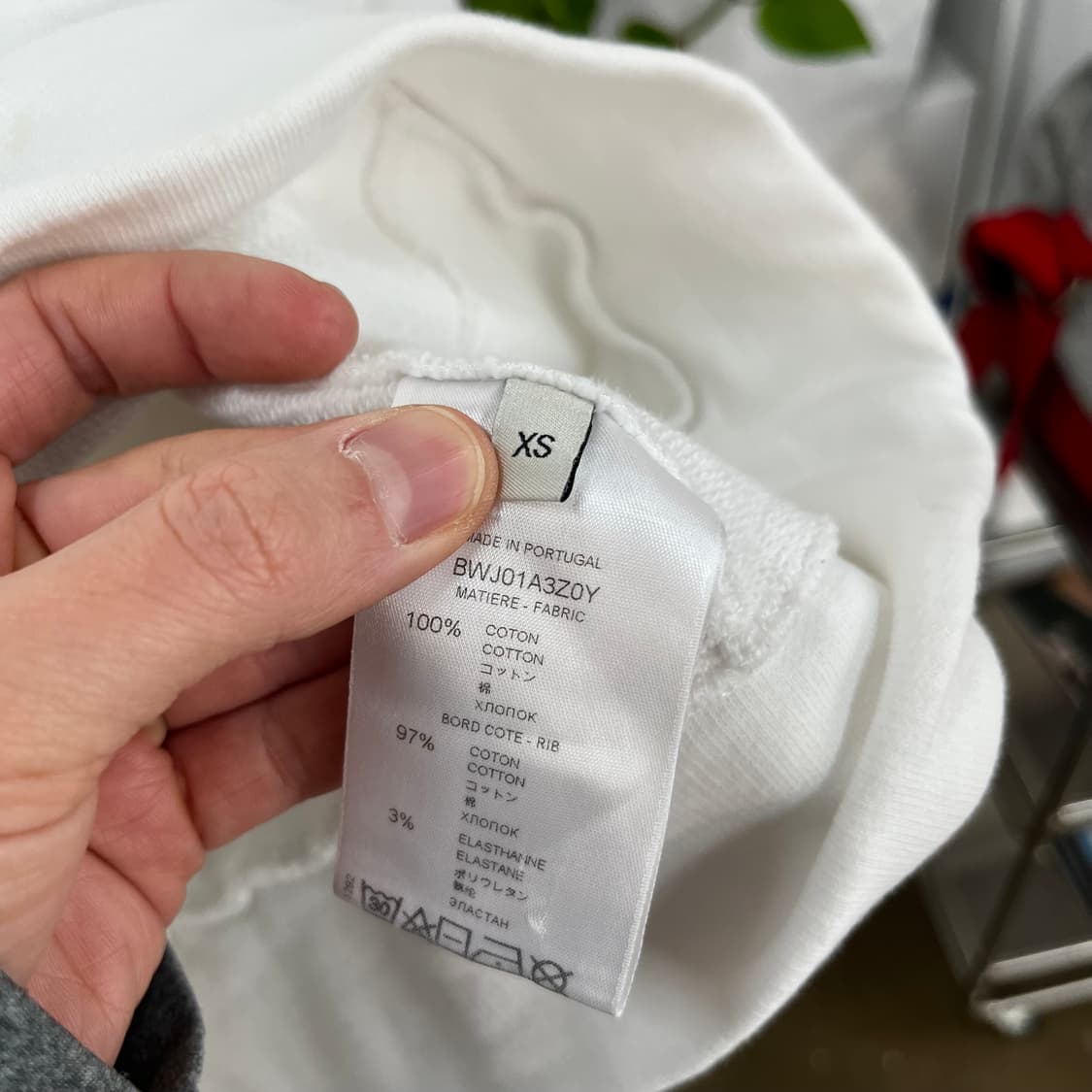 지방시 우먼 크롭 맨투맨 XS 상품이미지4