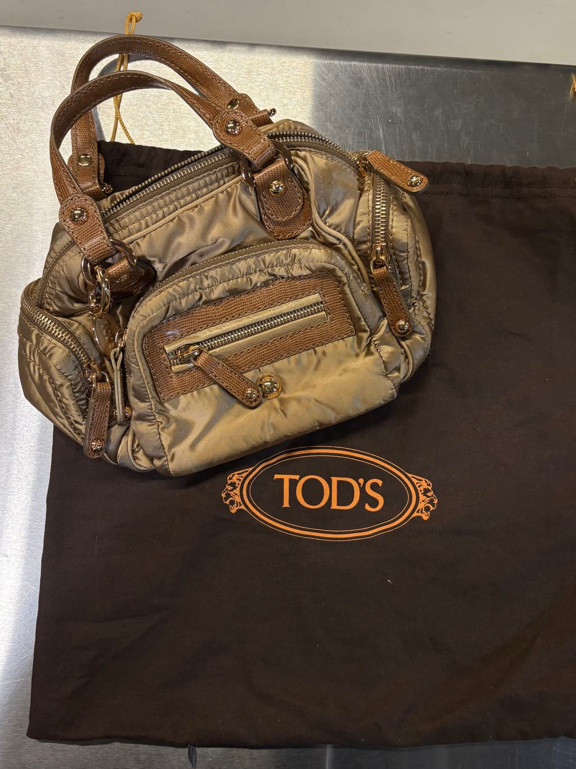 TOD‘S nylon mini boston bag  상품이미지2