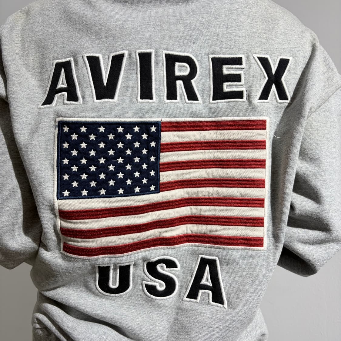 아비렉스 성조기 후드집업 상품이미지5