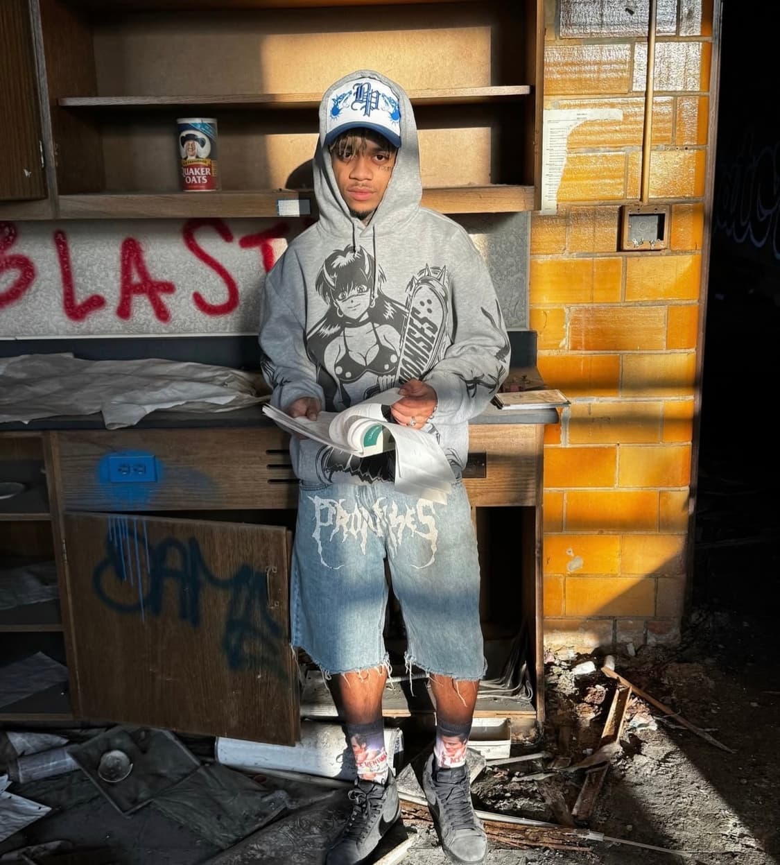 BROKEN PROMISES VICIOUS SNAPBACK 스냅백 모자 상품이미지9