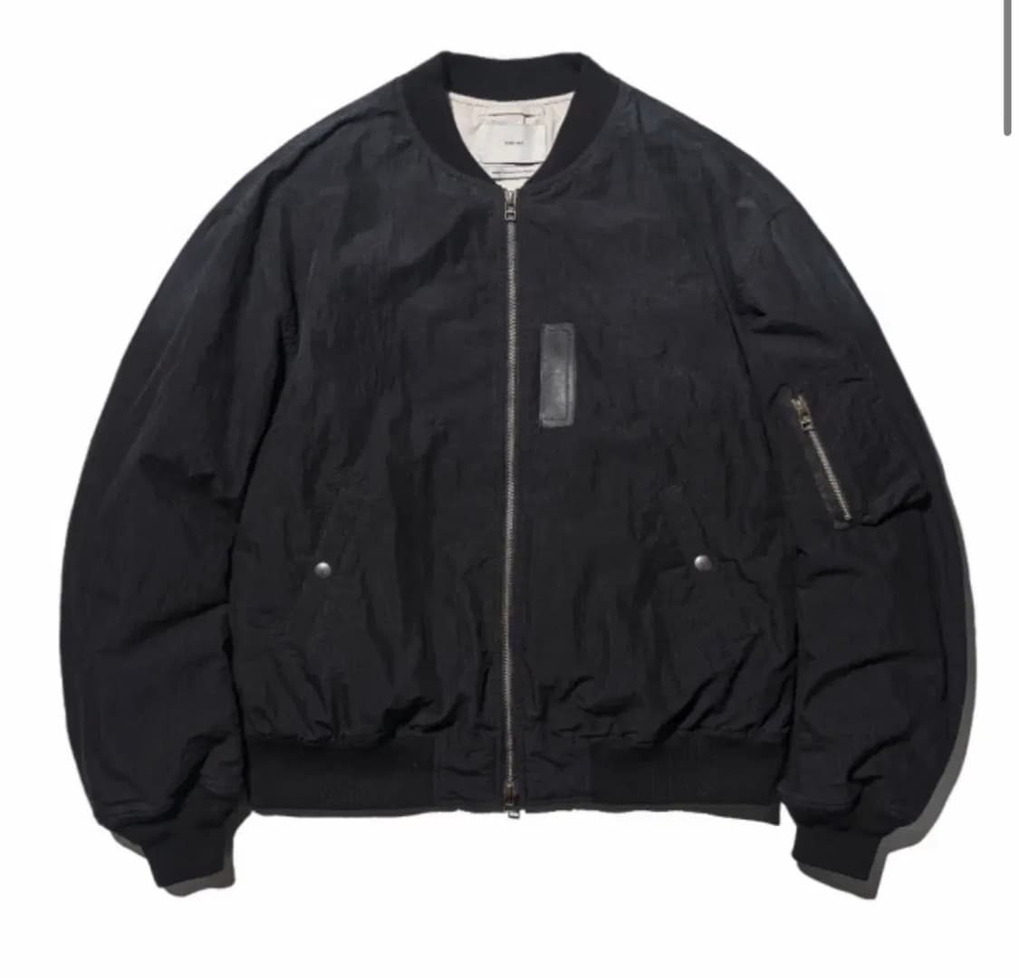 아워셀브스 빈티지 워시드 ma-1 블랙 3사이즈 상품이미지1