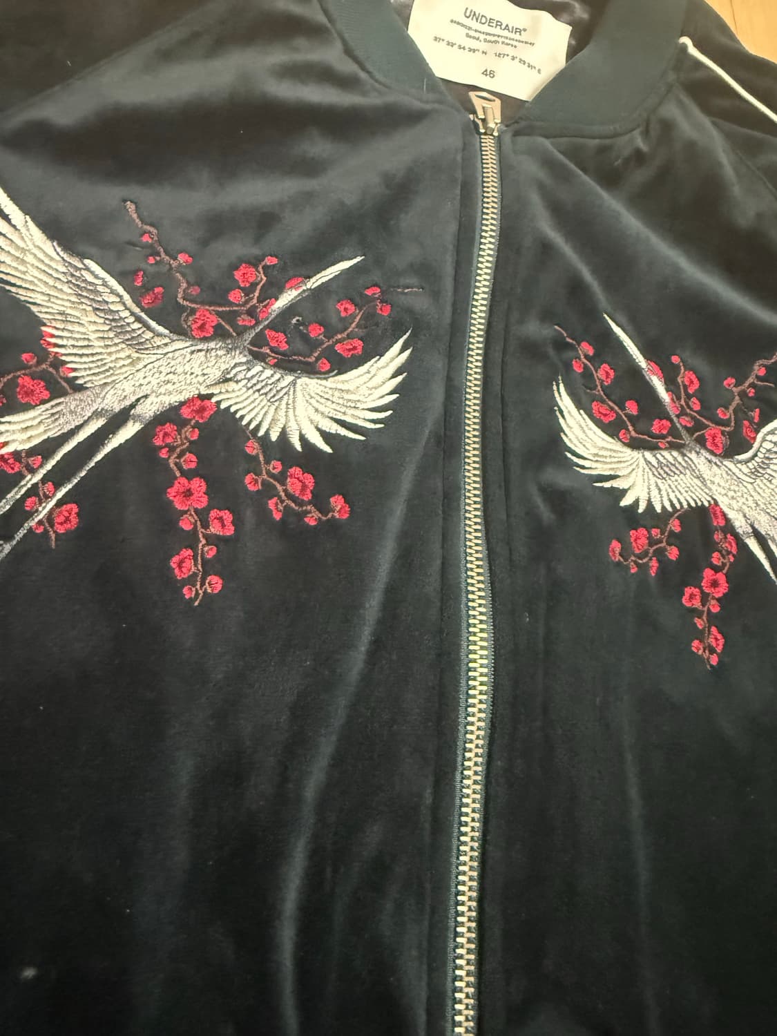 언더에어 벨벳 스카쟌 46 상품이미지3