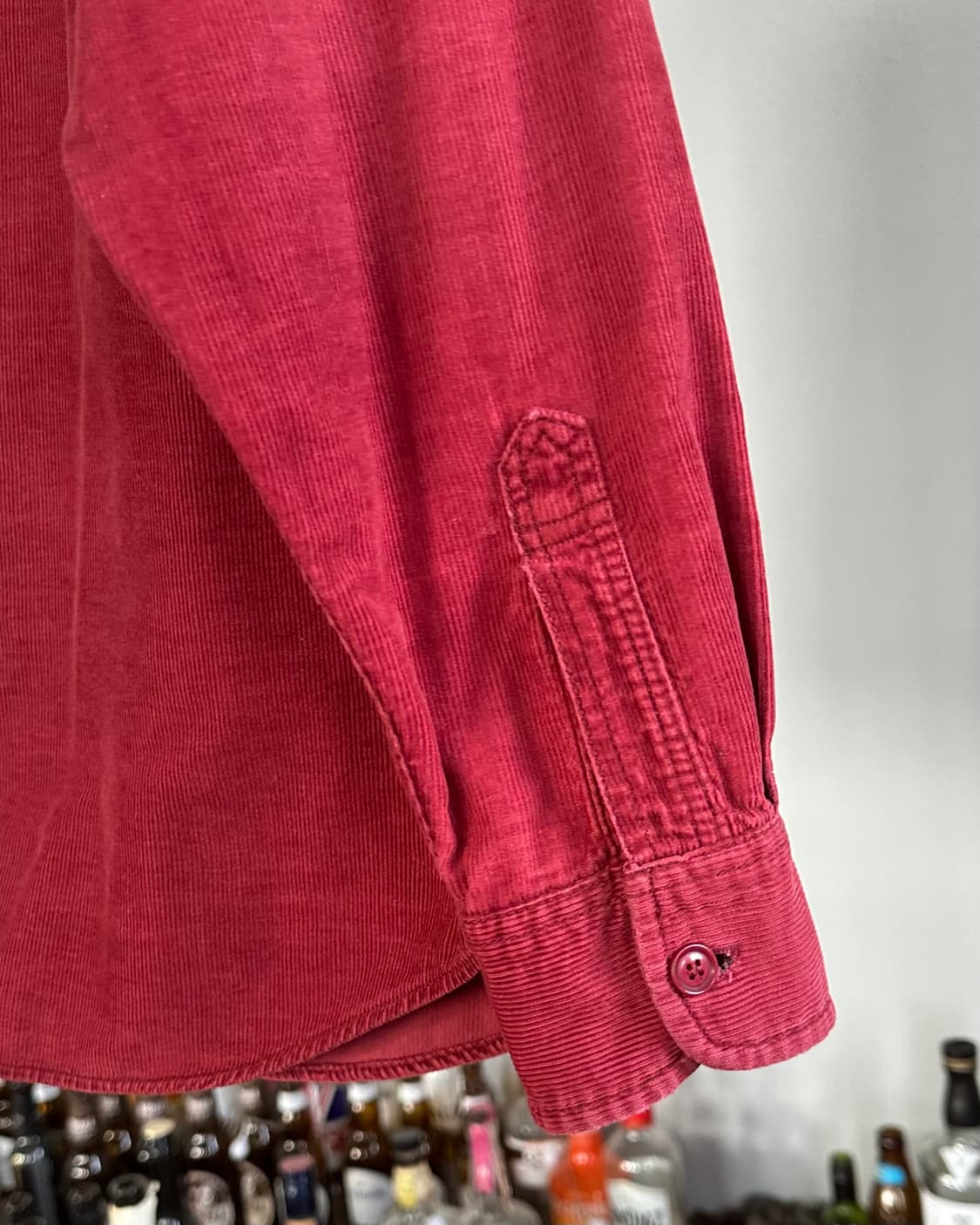 [M]리바이스 Levi's 버건디 코듀로이 셔츠 상품이미지7