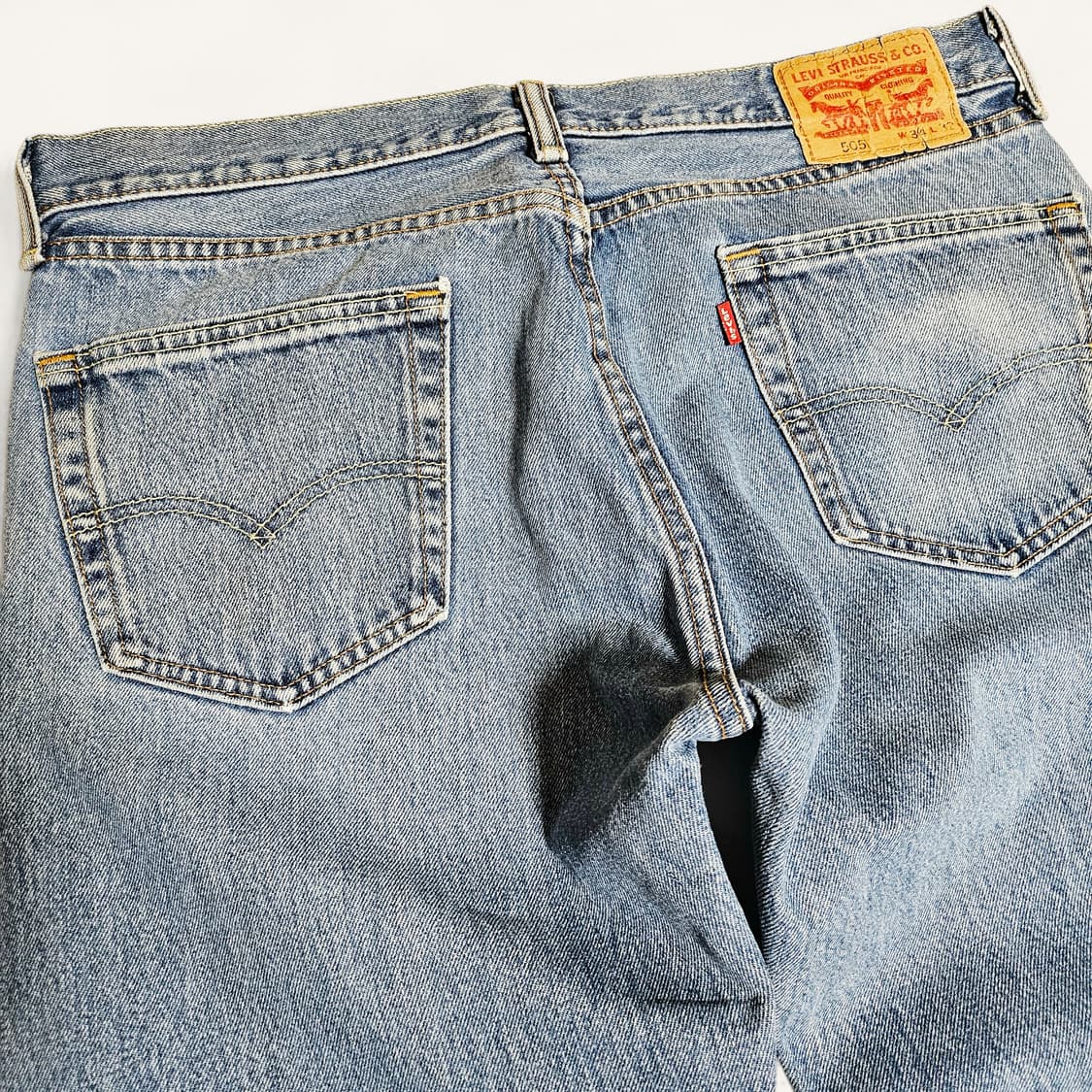 [34X32][리바이스]505™레귤러 스트레이트 유즈드워시드 데님 상품이미지5