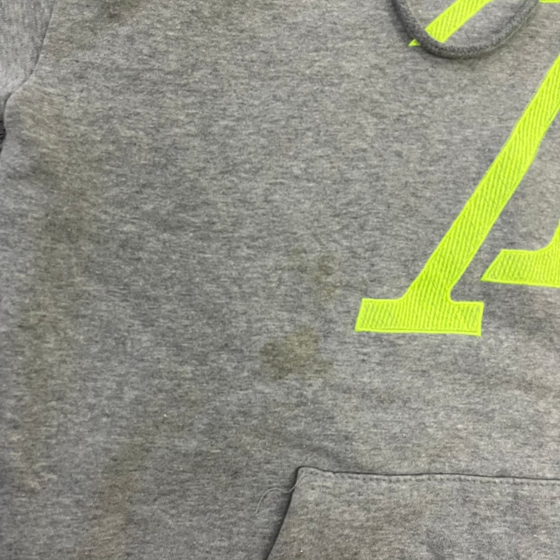 M정도 빈티지빅로고 후드티 0129H1 상품이미지3