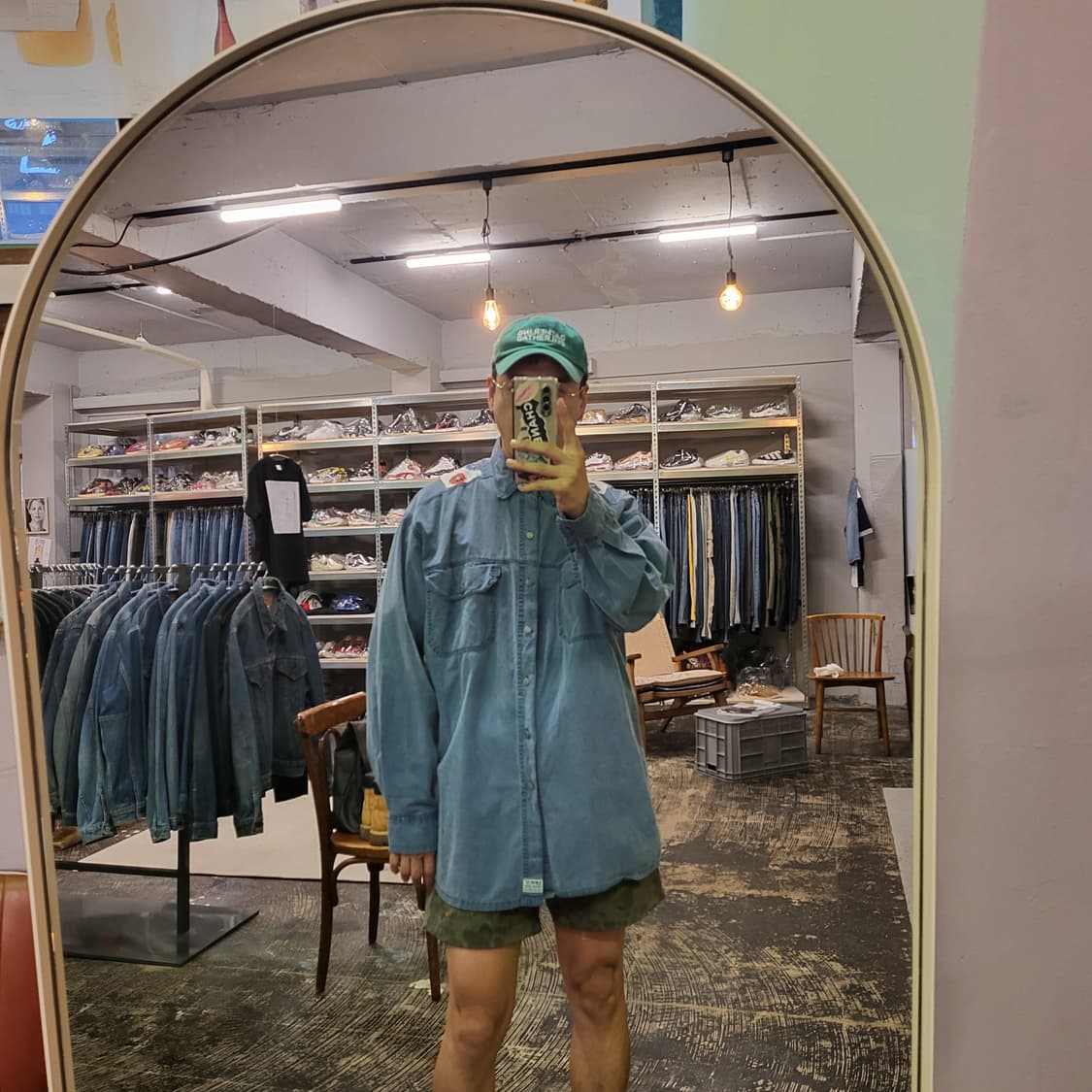 리바이스 데님 셔츠 (L) 상품이미지2