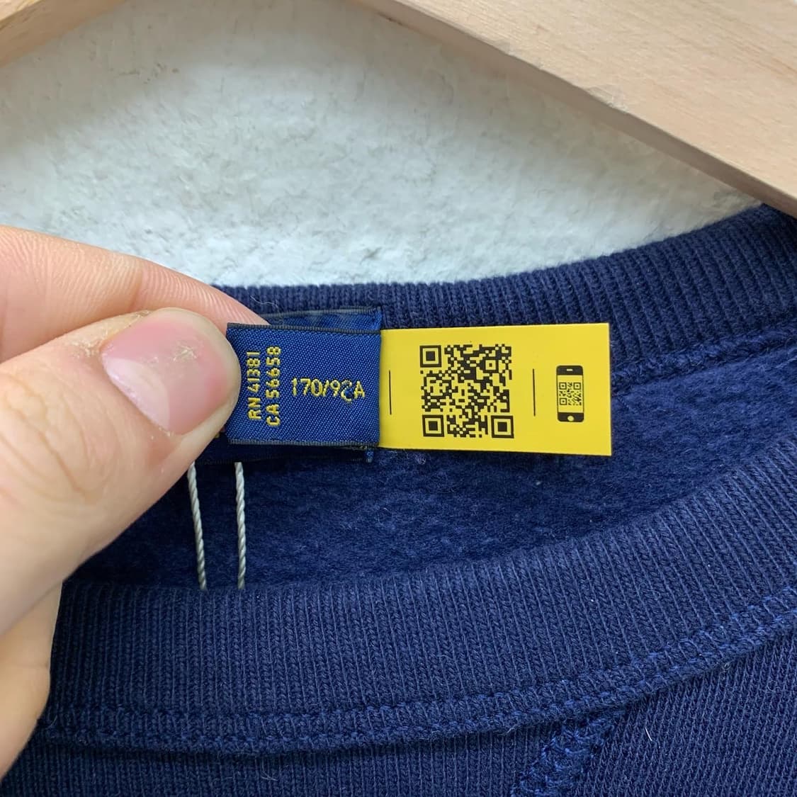 폴로 랄프로렌 네이비 빅로고 스웻셔츠  상품이미지7