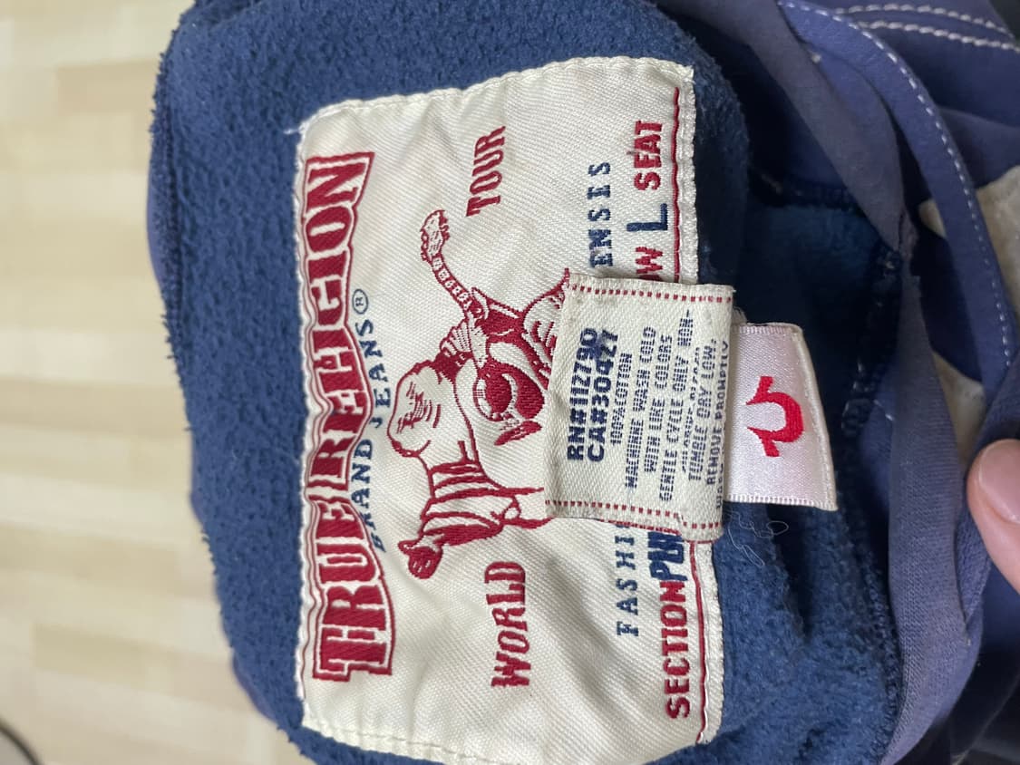 트루릴리젼 빅로고 후드티 상품이미지5