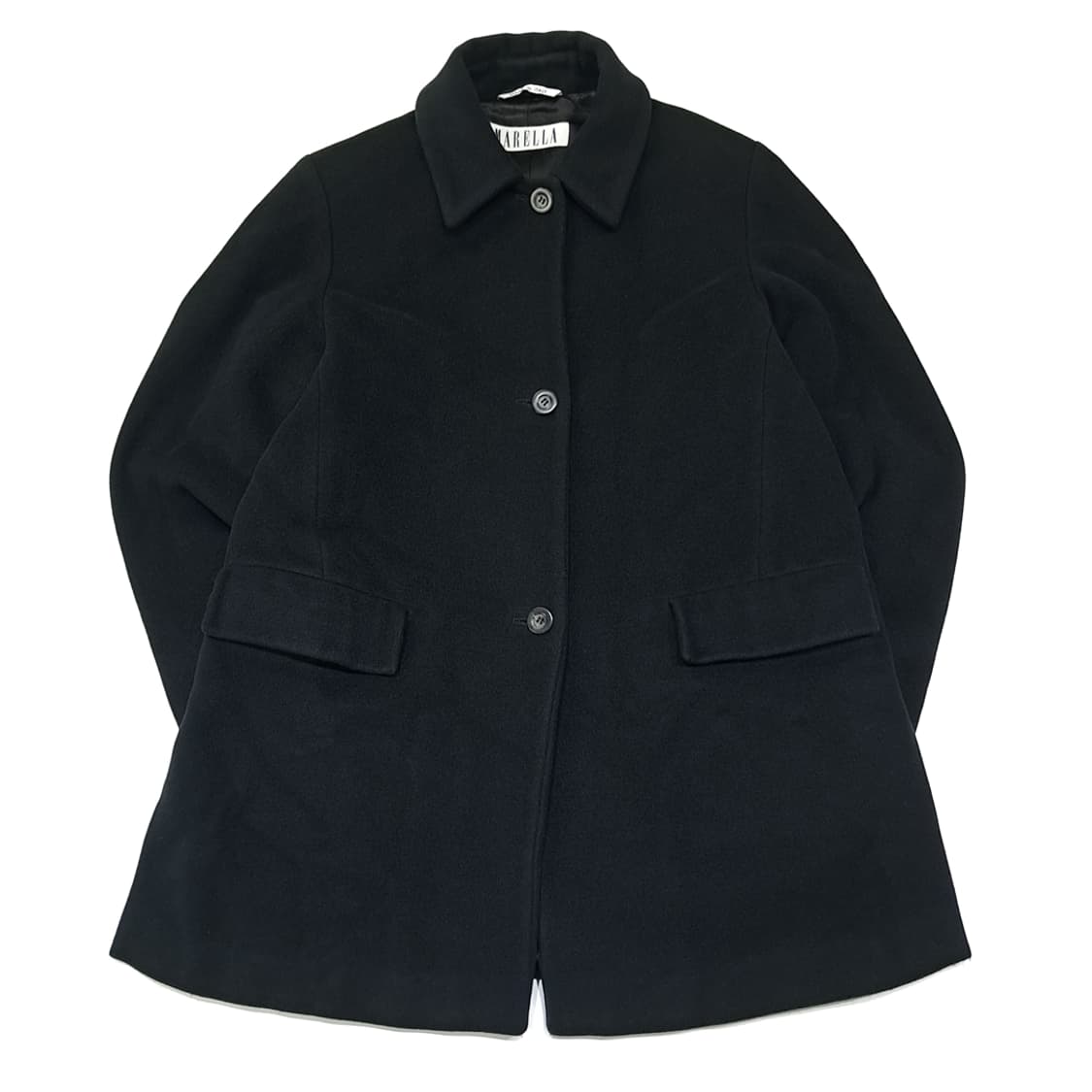 CL088 M 마렐라 이태리판 버진 울 앙고라 블렌드 하프 코트 상품이미지1