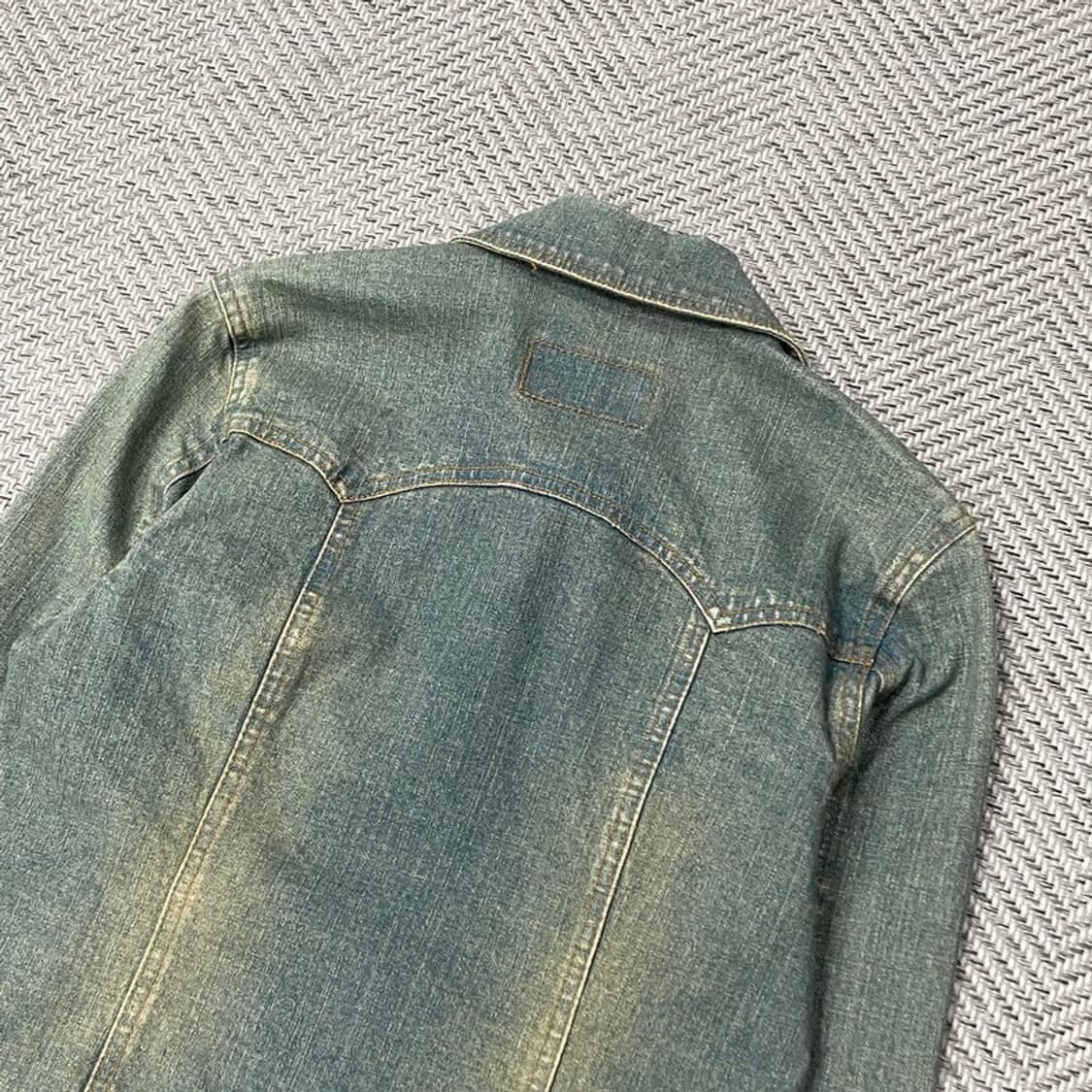 Y2k 데님 자켓v0035 상품이미지4