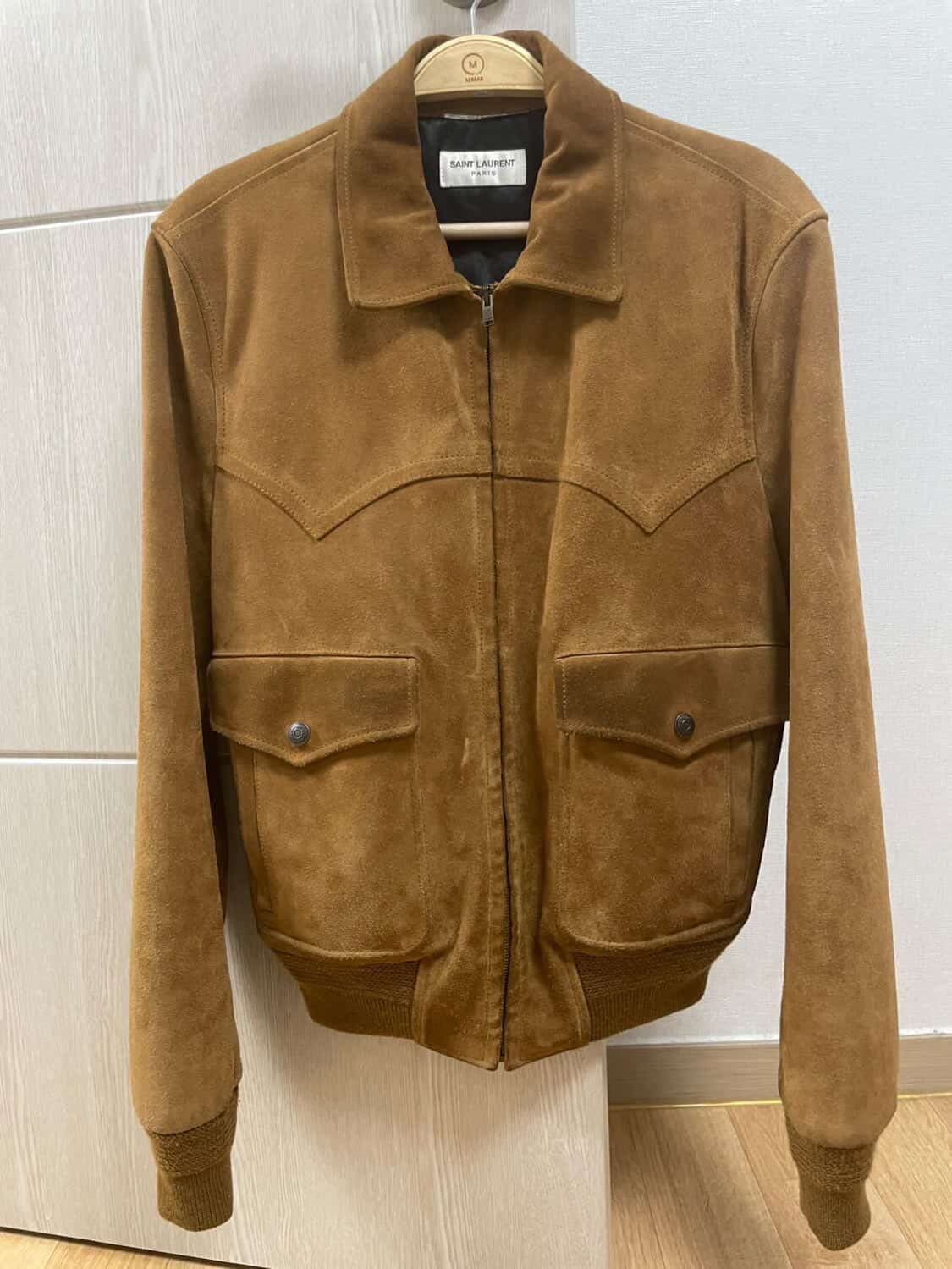 생로랑 14시즌 스웨이드 자켓 상품이미지1