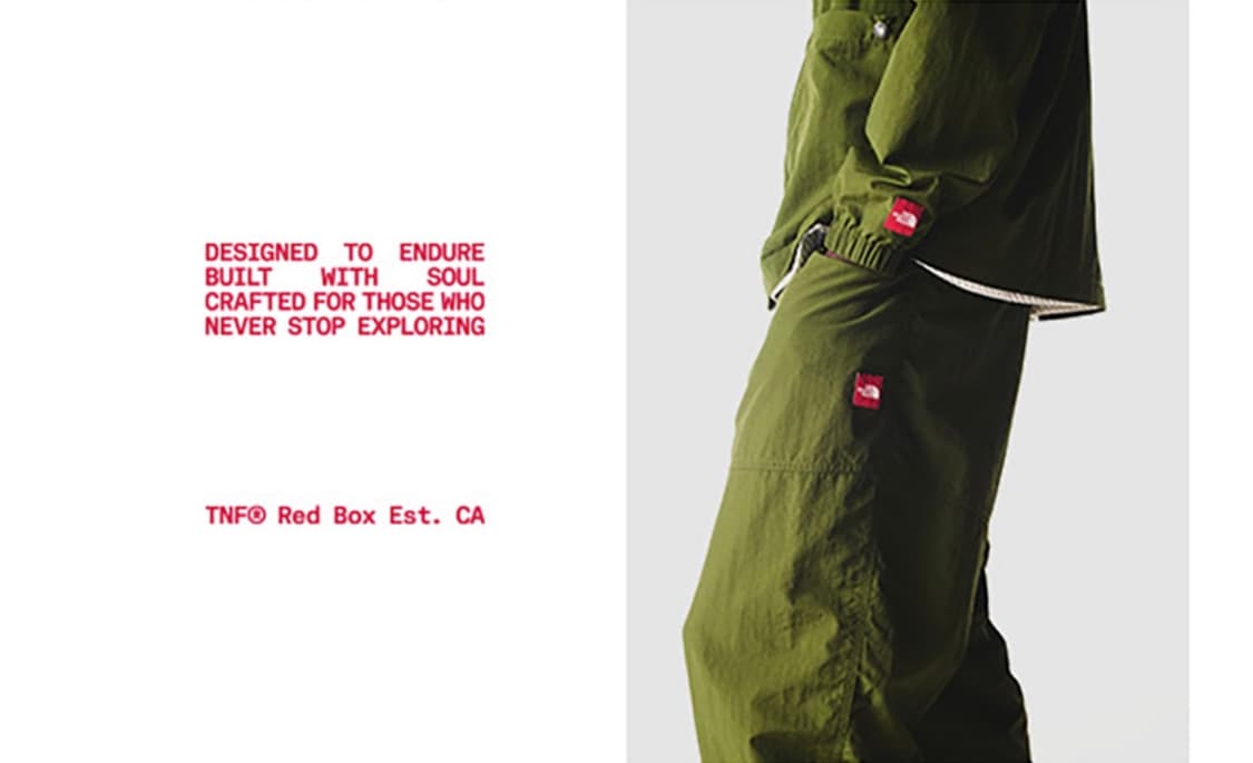 [새제품] 노스페이스 레드박스 나일론셋업 - 카키 상품이미지2