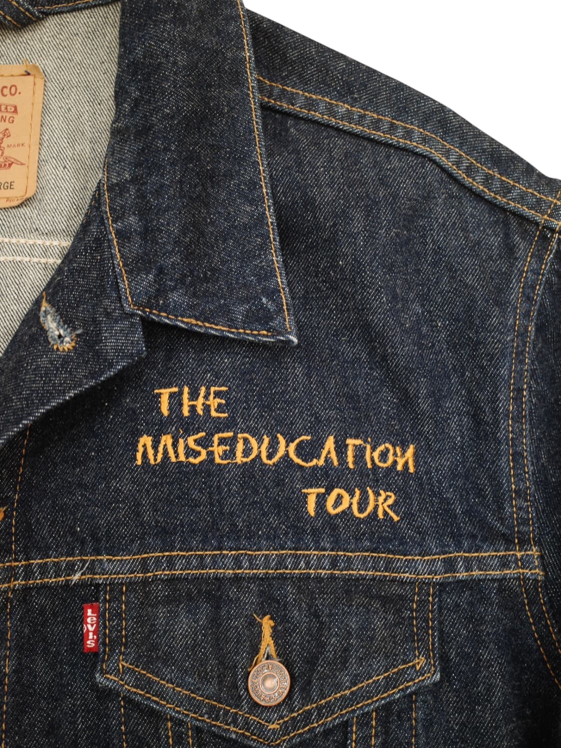 90‘s 로린 힐 투어 데님 자켓 상품이미지2