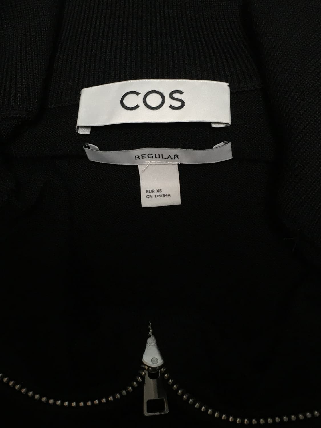 코스 퍼널넥 메리노 울 집업 가디건 상품이미지3