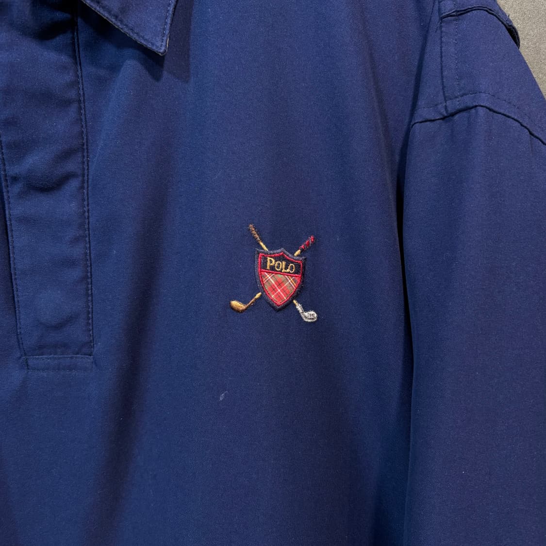 [M] POLO 폴로 골프 풀오버 폴리쉘 웜업 상품이미지2