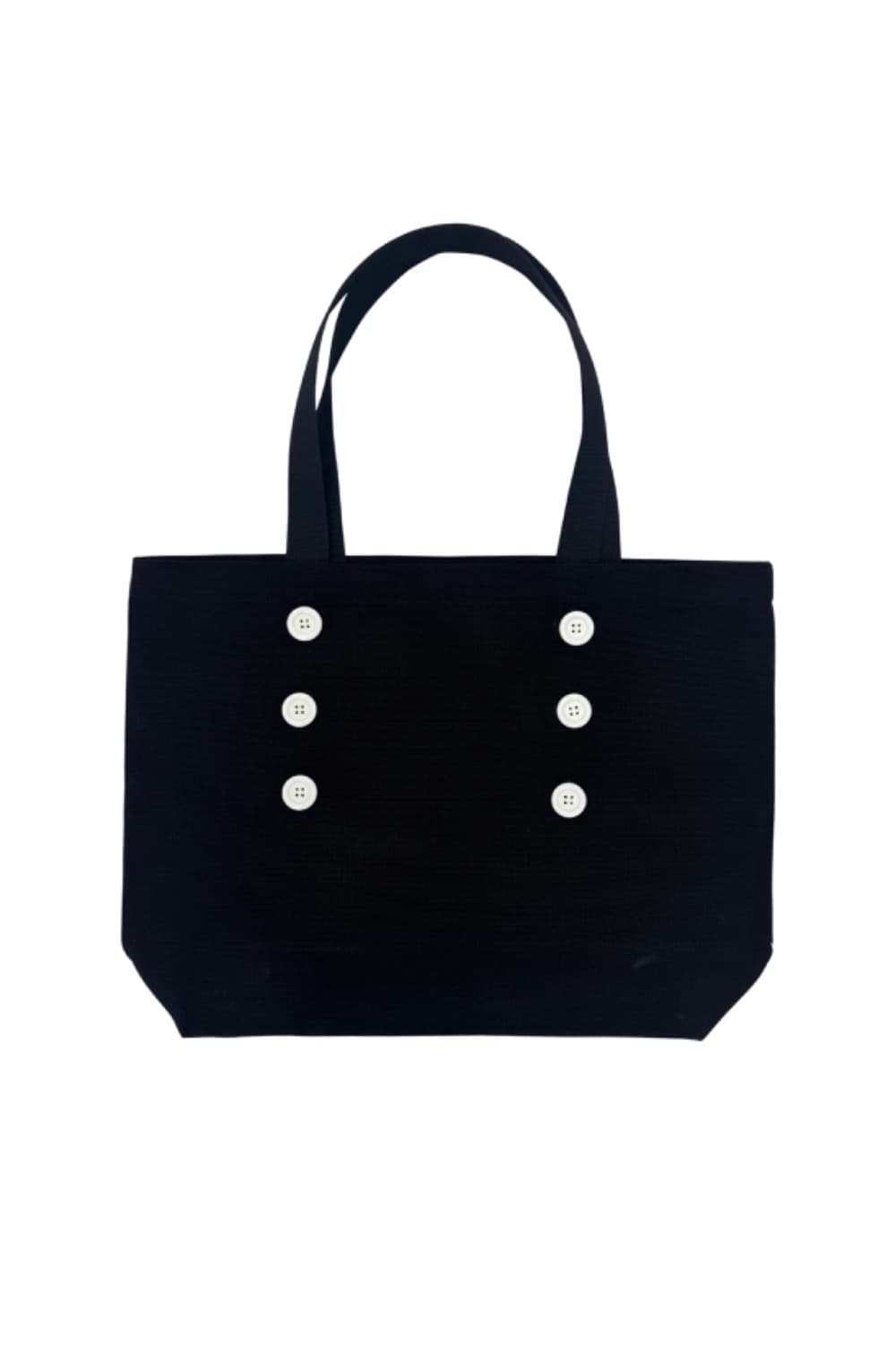 카나리 버튼 토트백 가방 에코백 블랙 상품이미지1