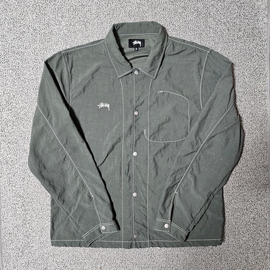 [XL] 스투시 Stussy 나일론 폴섬 자켓 스프루스 정품 상품이미지2