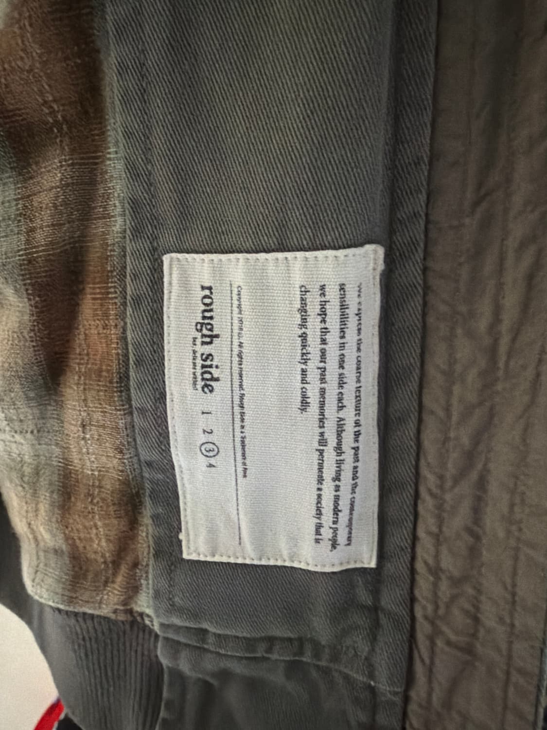 러프사이드 봄버 자켓 머드 3 상품이미지2