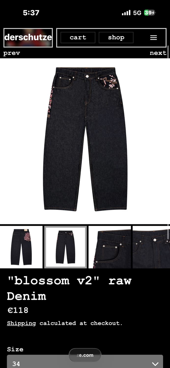 derschutze 벚꽃데님 상품이미지4