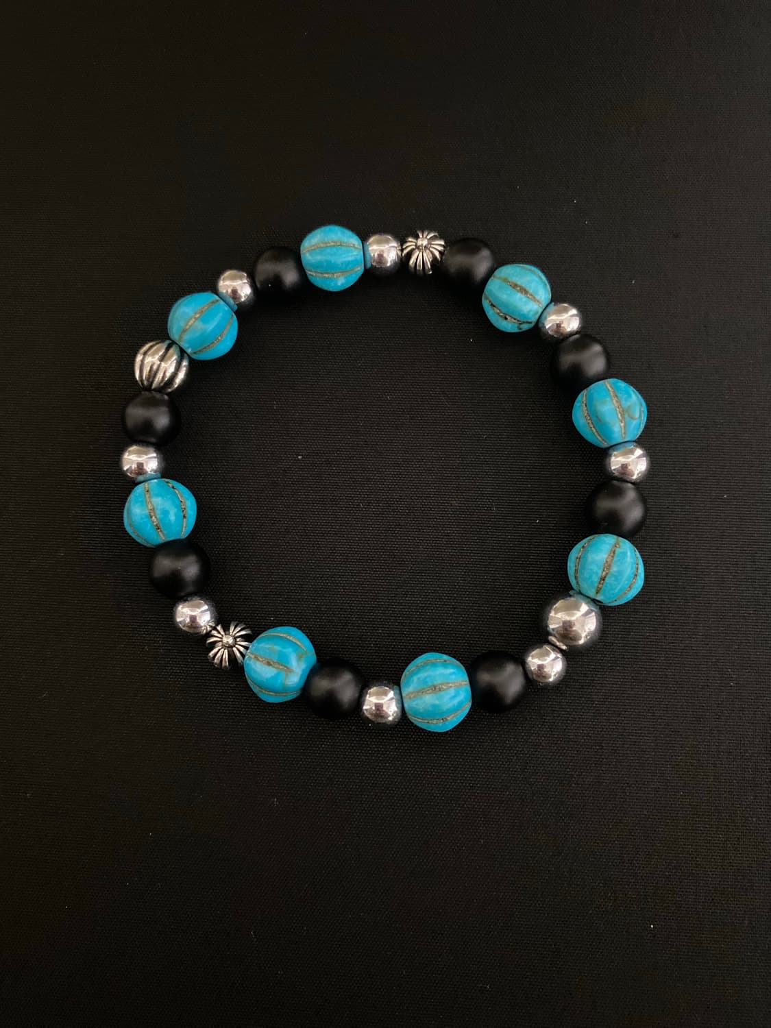 호박 터키석 팔찌 상품이미지1