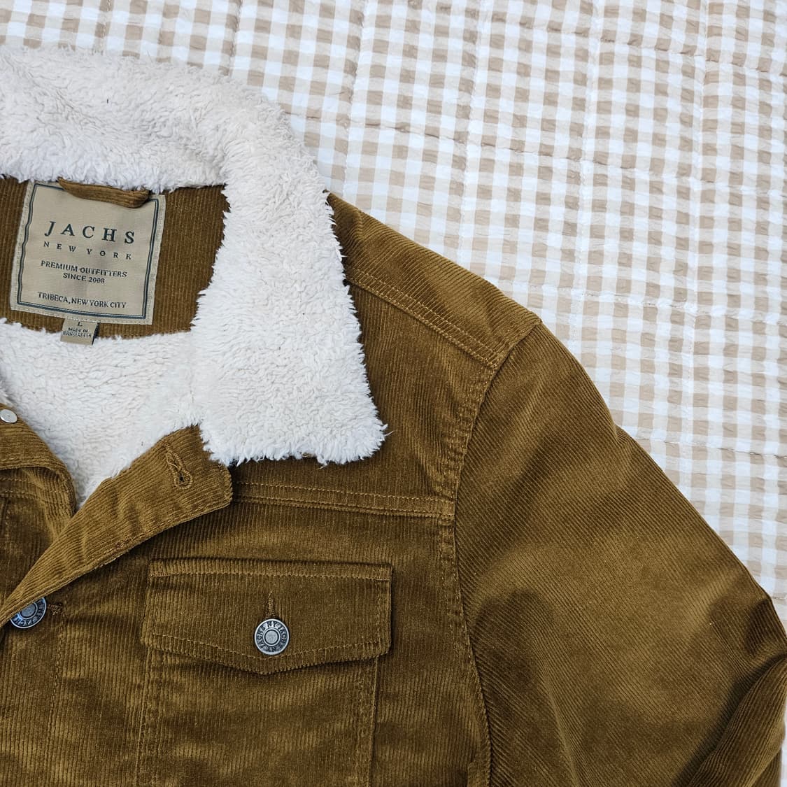 Jachs 뉴욕 양털 코듀로이 면자켓 남자100 상품이미지4