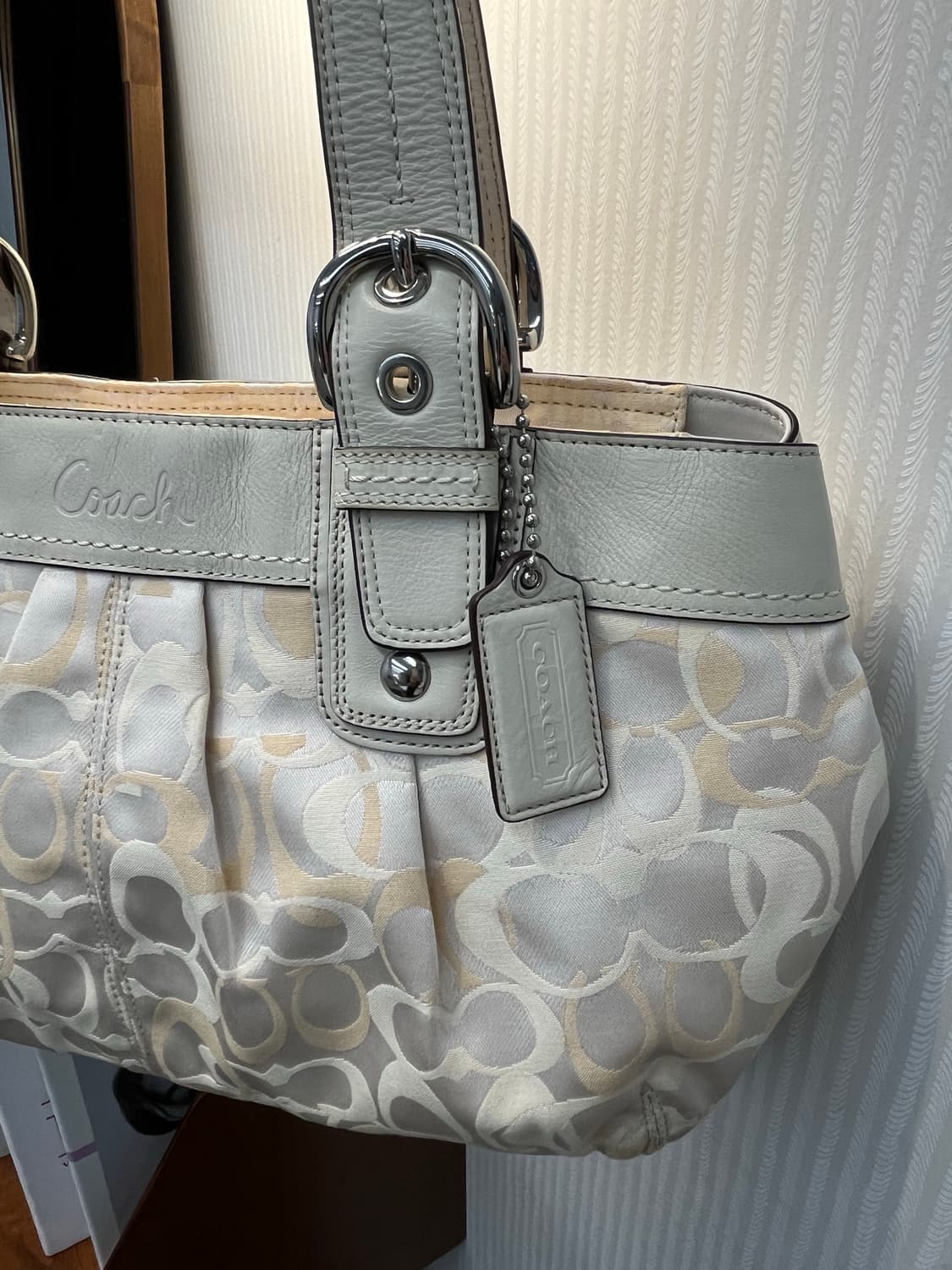 Coach White Bag 상품이미지3