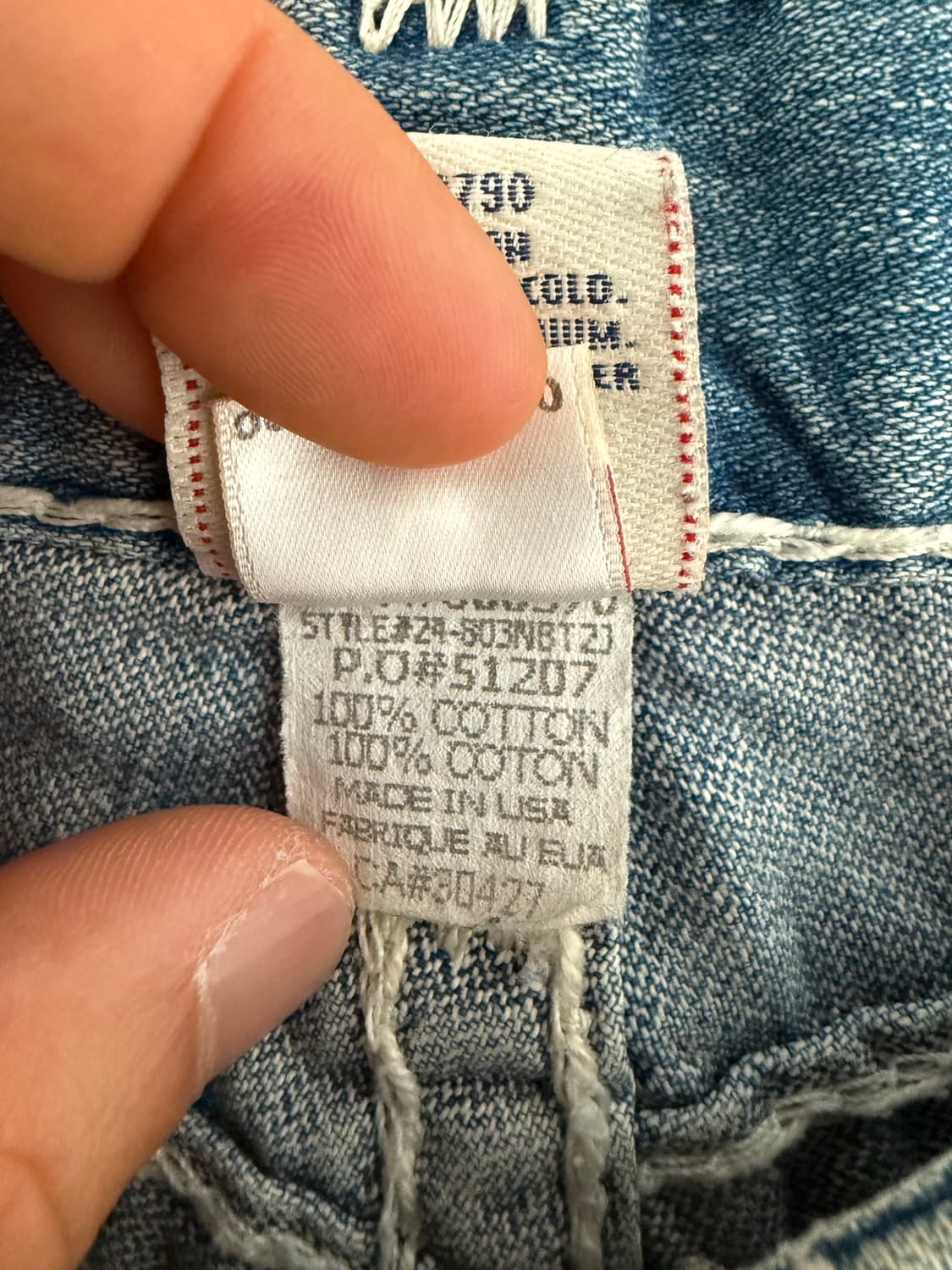 트루릴리젼(True Religion) 데님 팬츠(U.S.A) 상품이미지10