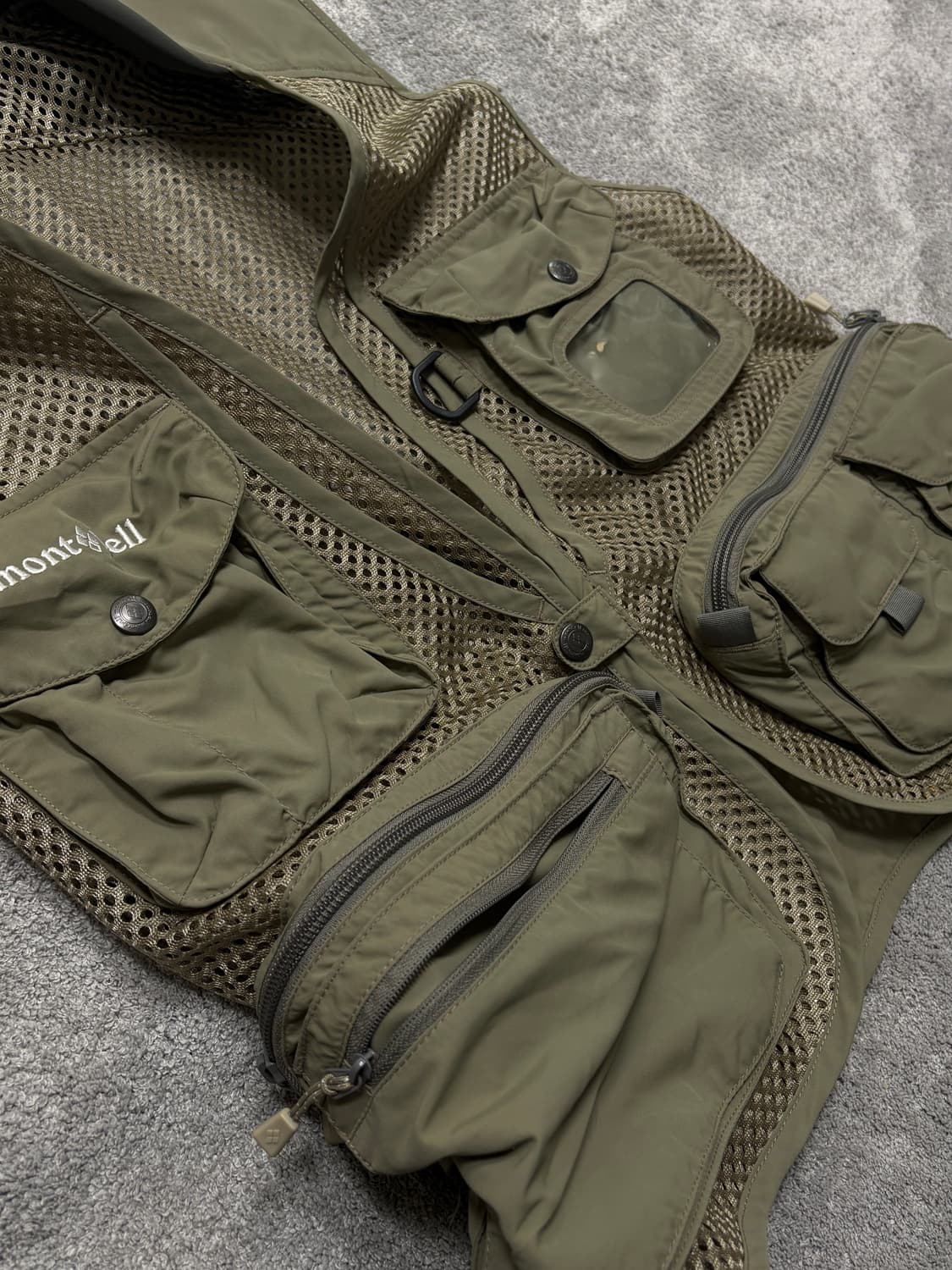 Montbell utility multi pocket vest 상품이미지4