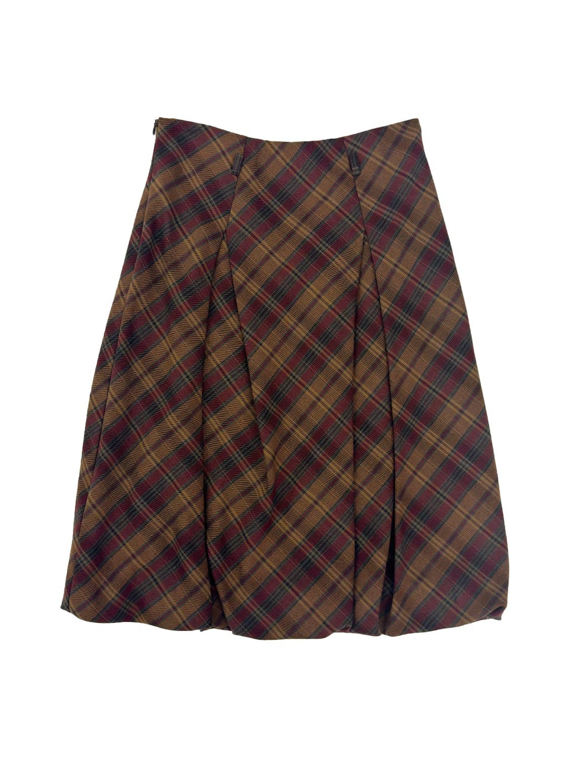 MaxMara Tartan Balloon Skirt/ 38 상품이미지1