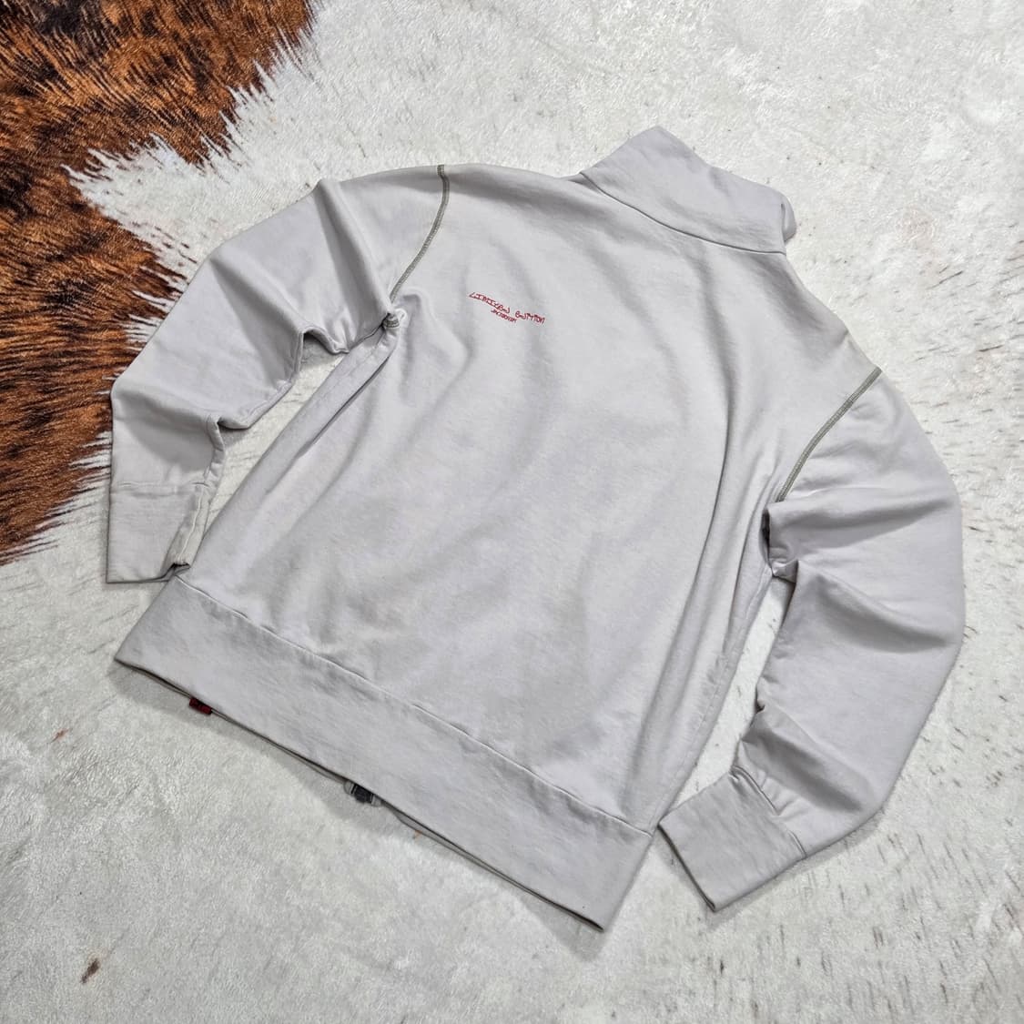 빈티지 스컬 펑크 프린팅 져지 상품이미지5