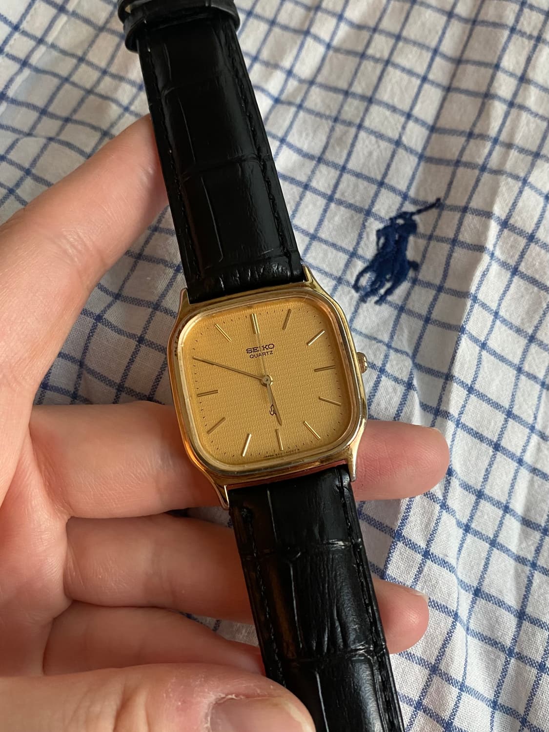 Seiko 세이코 골드 쿼츠 상품이미지1