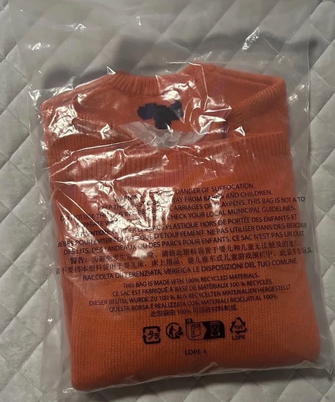 슈프림 x 트레셔 스웨터 오렌지 - 24FW 상품이미지3