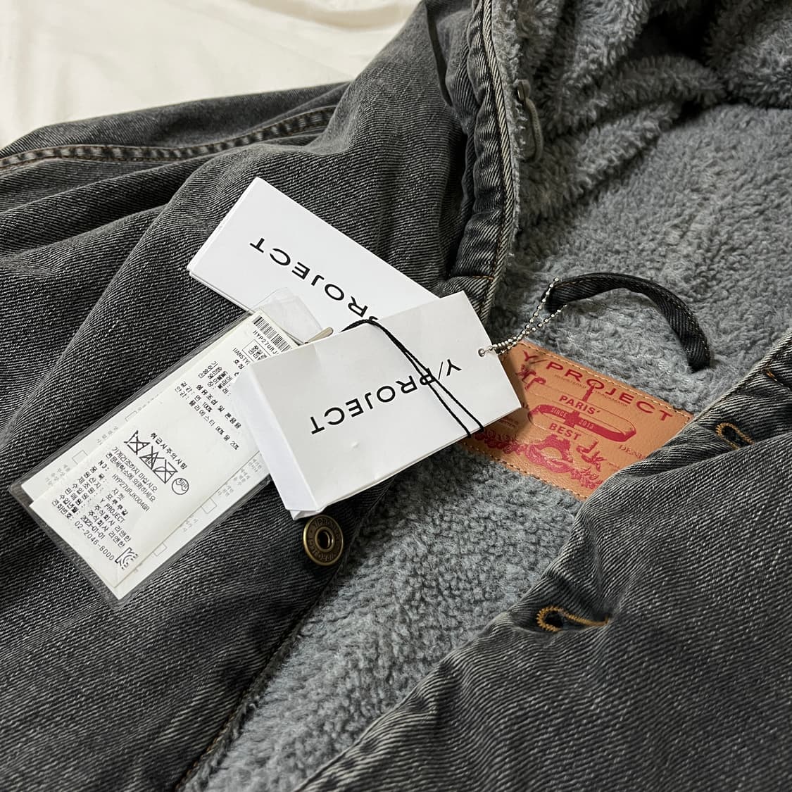 와이프로젝트 Grey Monster Denim Jacket 상품이미지3