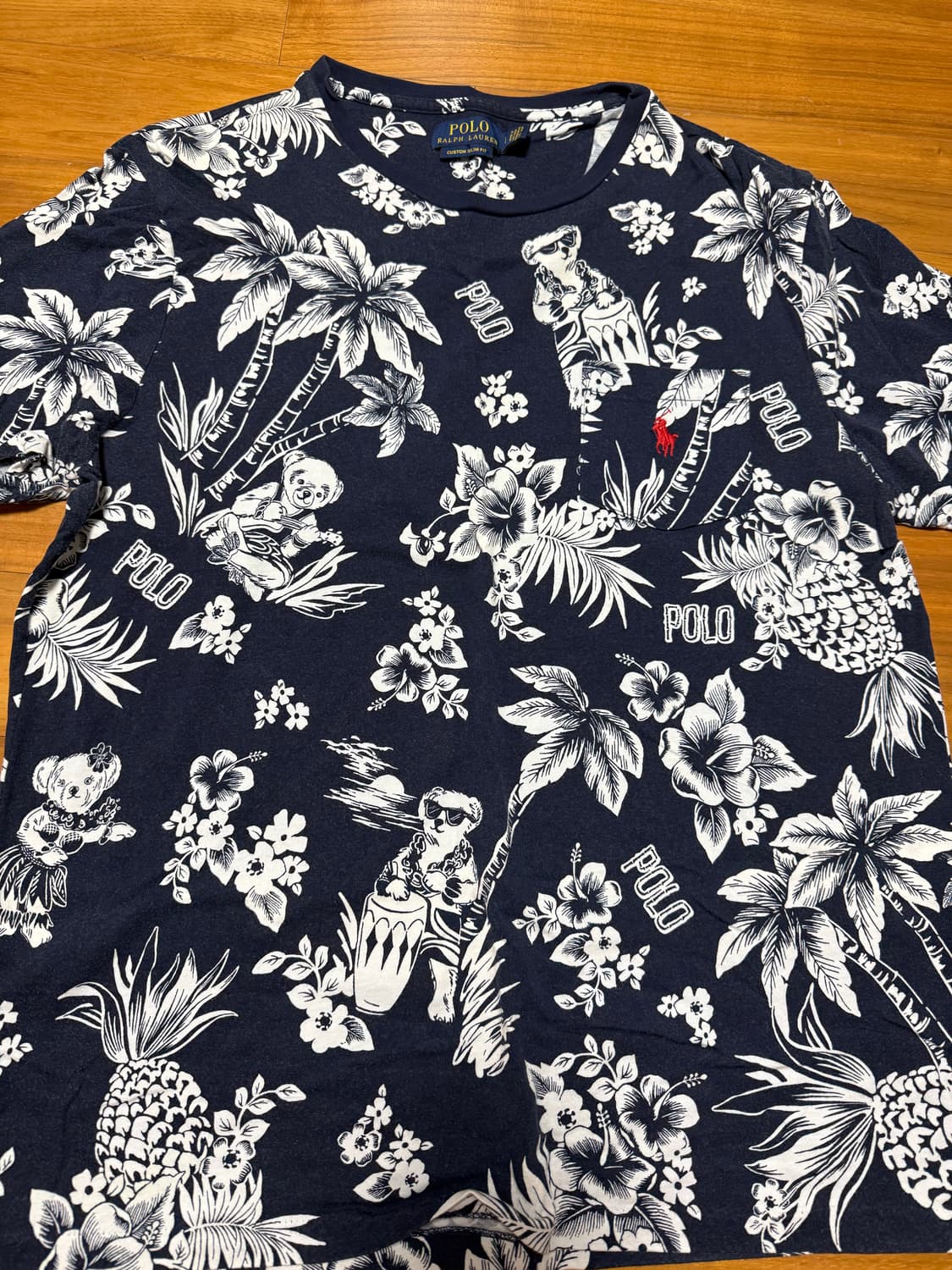 [POLO RALPH LAUREN] 폴로 베어 하와이안 티셔츠 상품이미지1