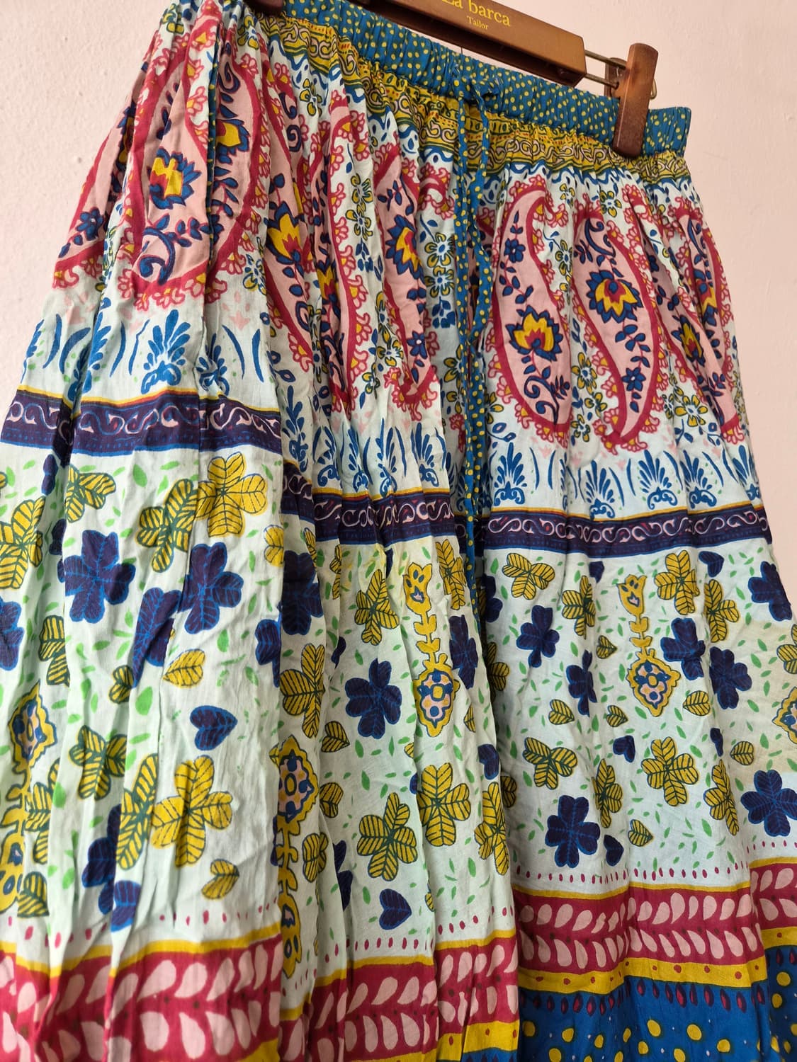 Swaadisht Chai 여성 에스닉밴딩스커트 상품이미지4