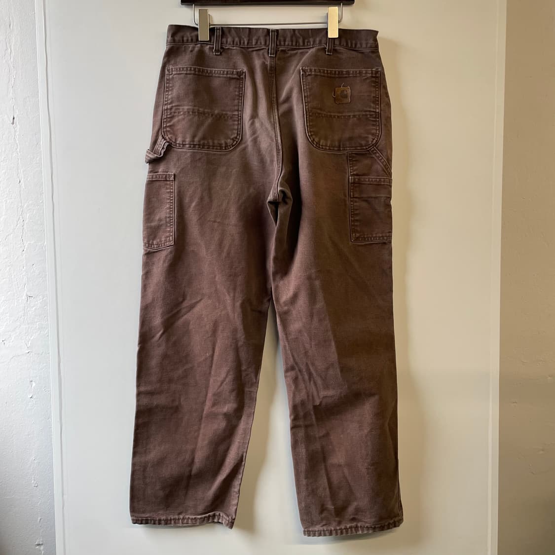 칼하트 다크 브라운 워크팬츠 상품이미지6