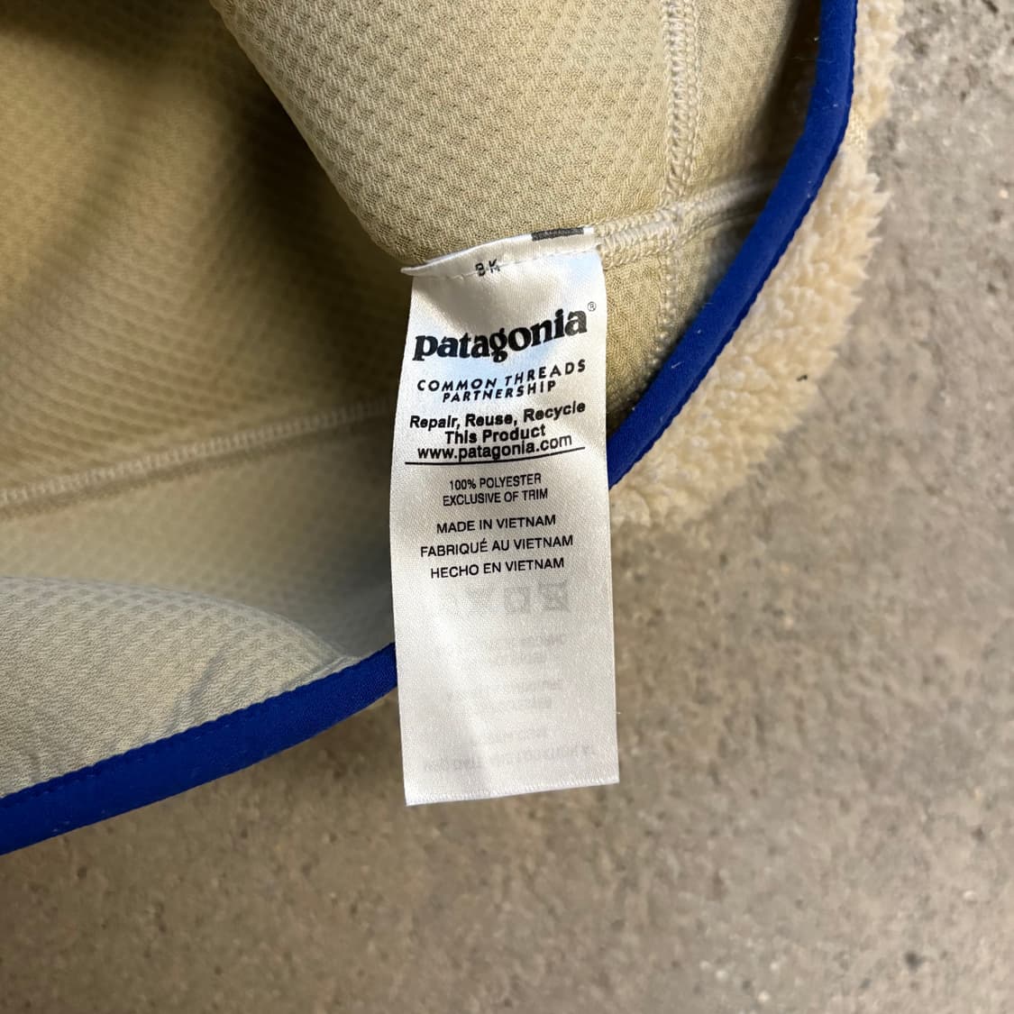 파타고니아 네츄럴/블루 클래식 레트로 X 베스트 상품이미지6