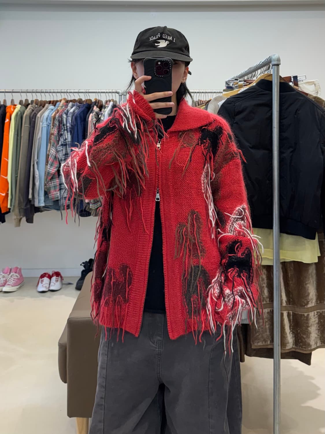 앤더슨벨 레인보우 안타르시아 집업 가디건  상품이미지5