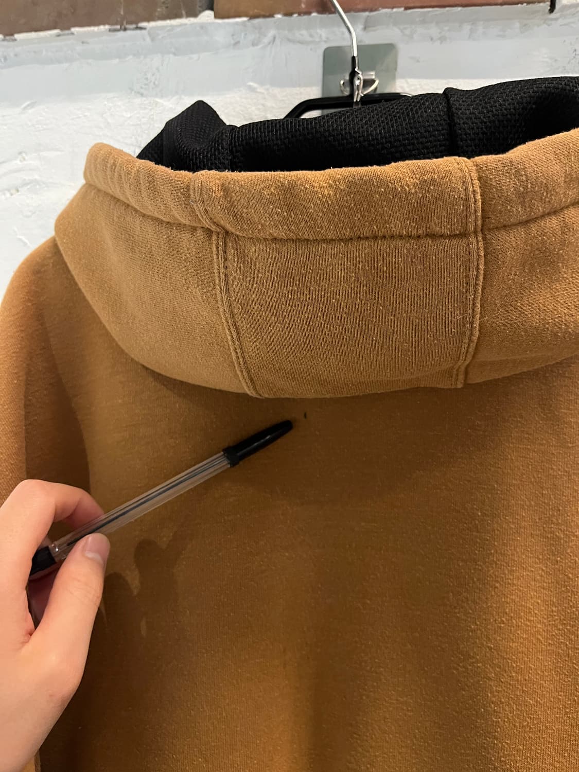 Carhartt 써멀 카멜 브라운 후드집업 L 상품이미지10