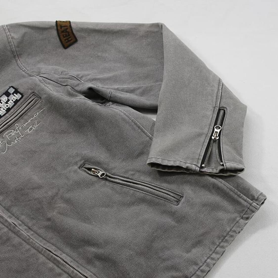 (착용컷) 싱글 라이더 자켓 (남성용 L) 상품이미지6