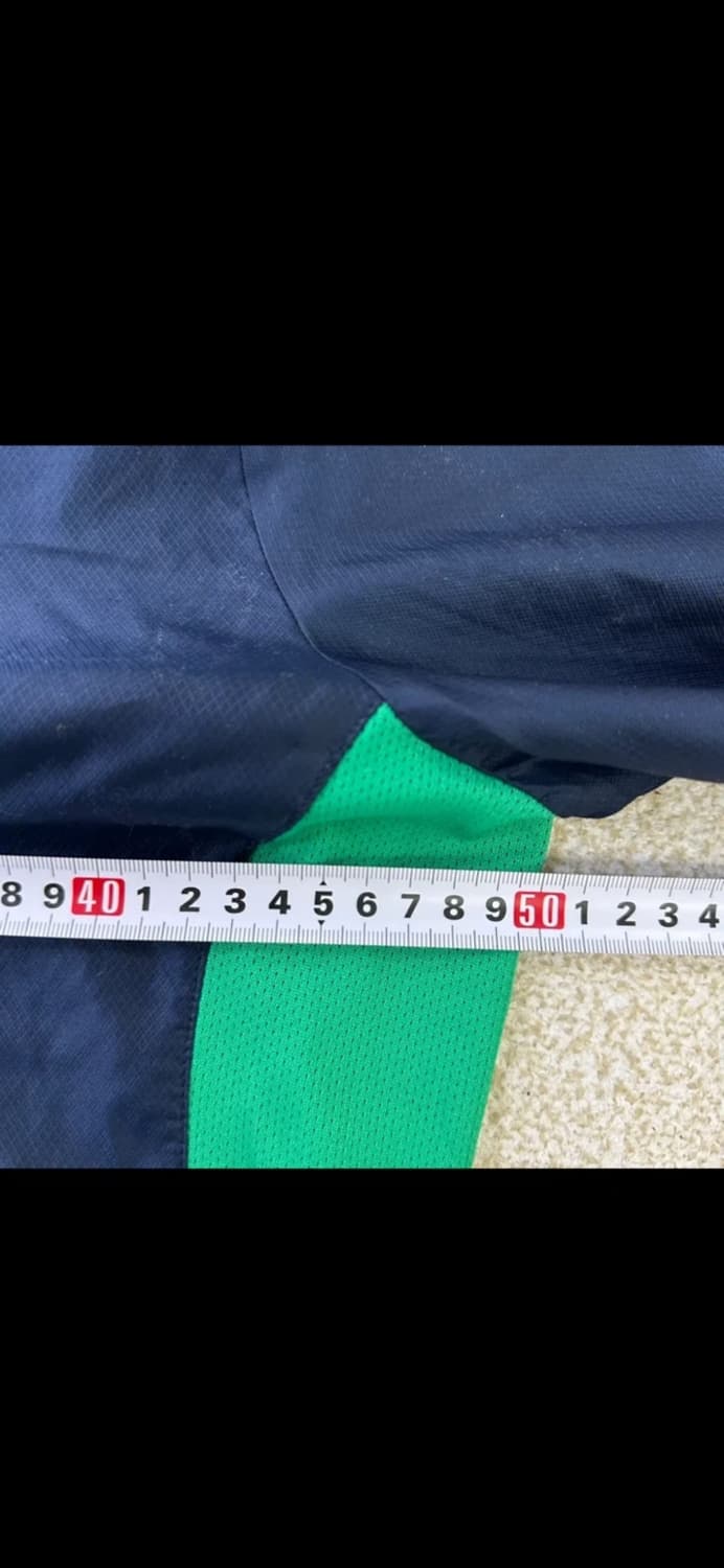 나이키 빈티지 풀오버 L 네이비/그린 상품이미지7