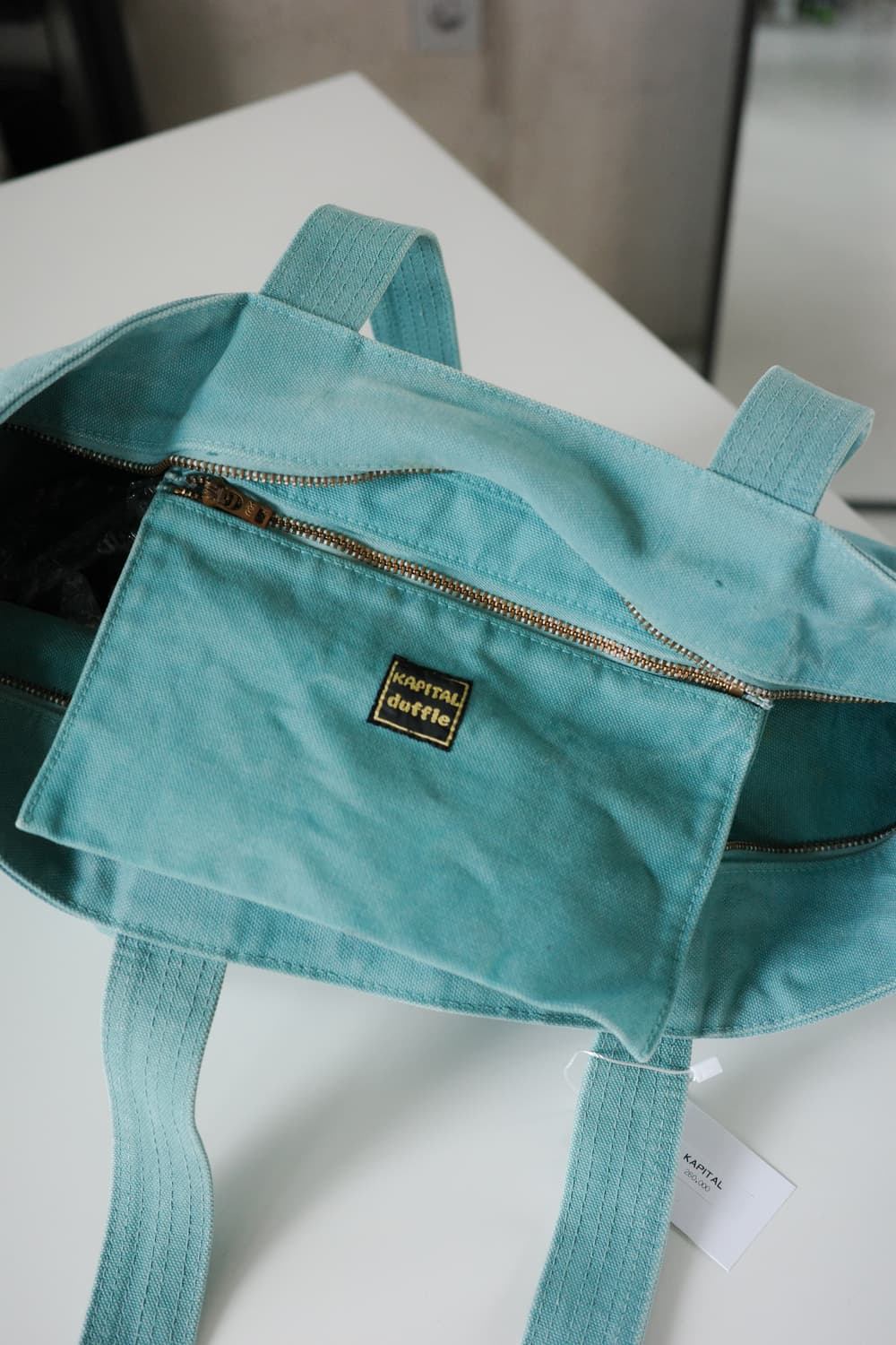 Kapital 캐피탈 캔버스 토트백 상품이미지5