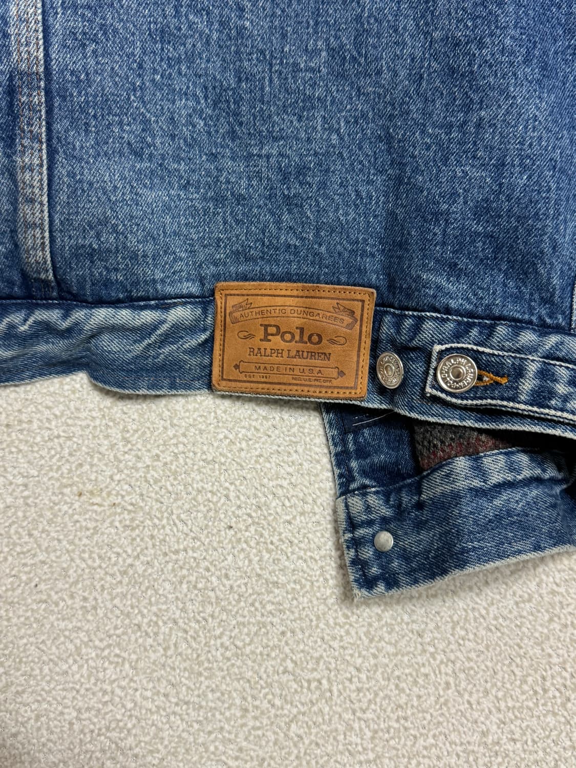 90's 폴로 덩가리 자켓 상품이미지5