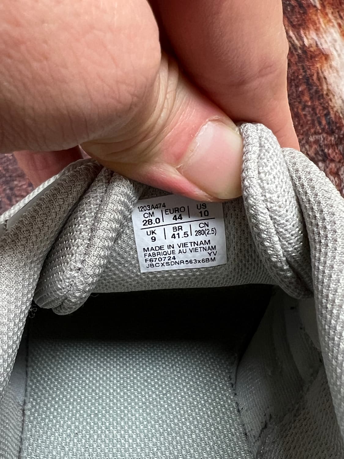 [280] 아식스 젤 벤쳐 6 쉴드 모브 그레이 오이스터 그레이 상품이미지6