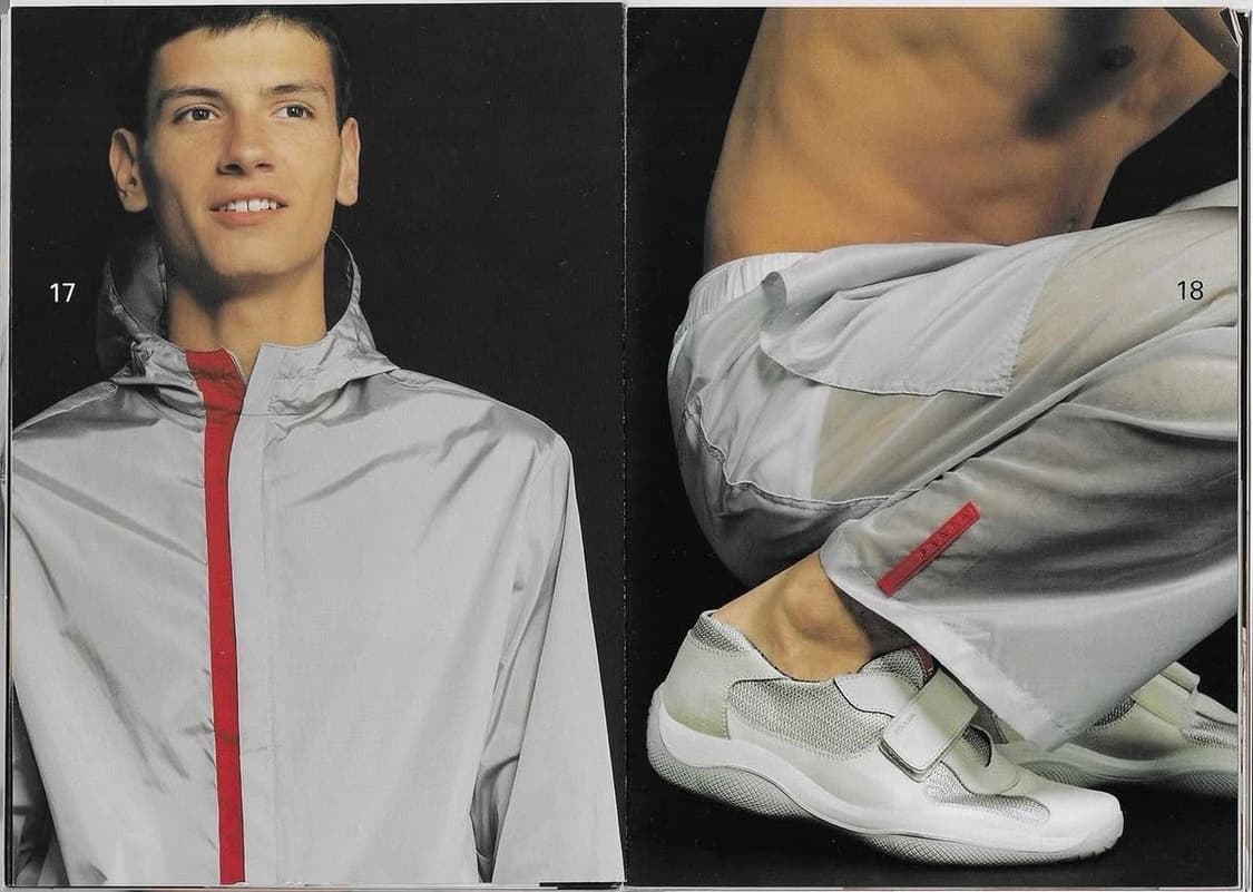 프라다 스포츠 아메리카컵 og 화이트 실버  상품이미지3